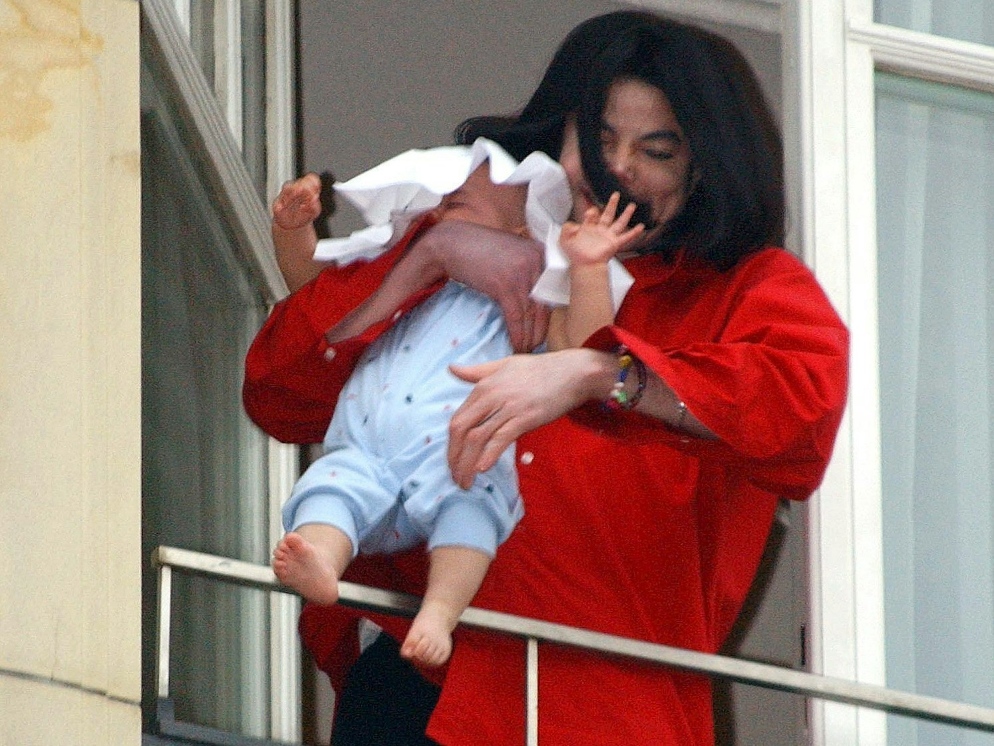 Michael Jackson Baby Adlon dpa