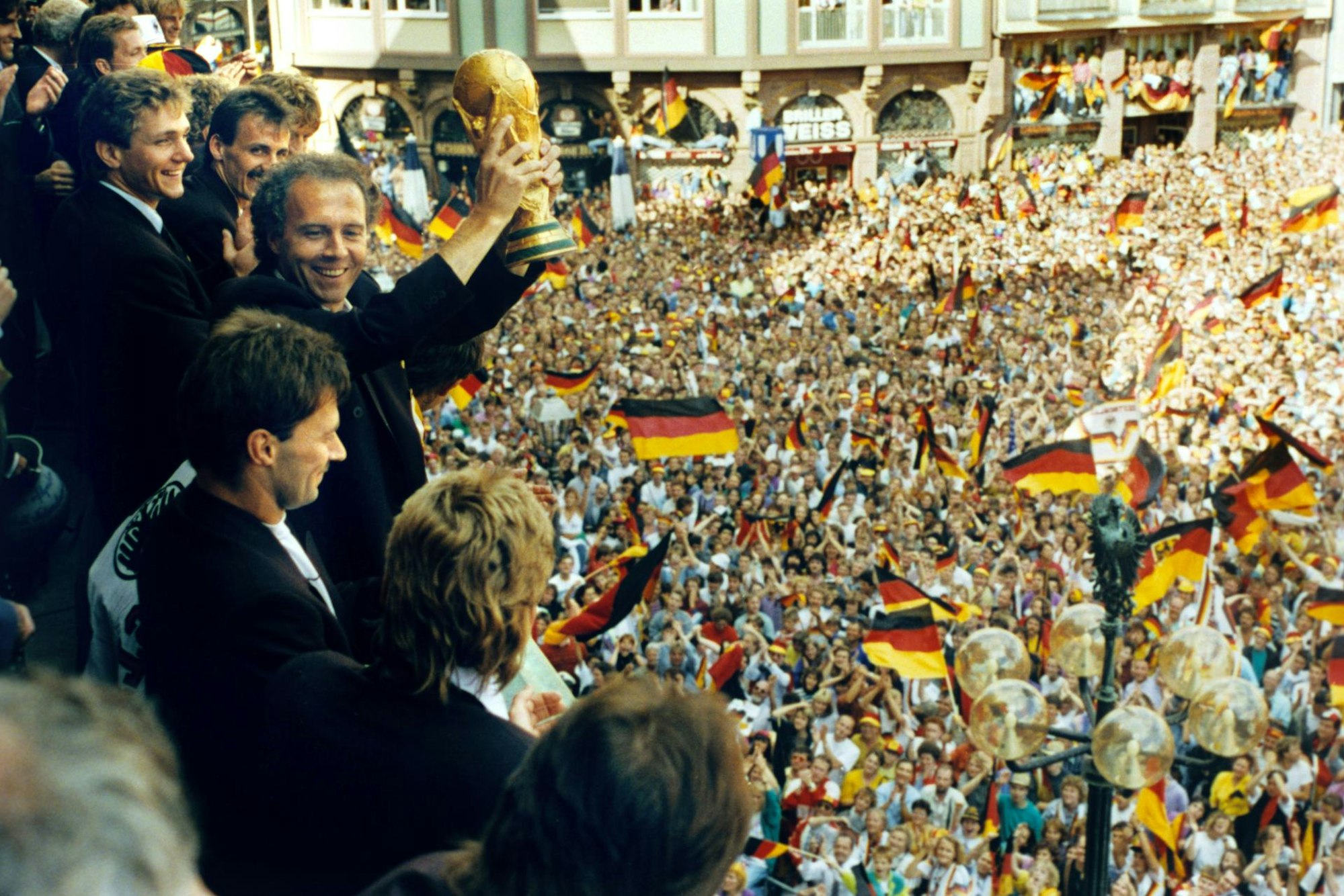 Weltmeister 1990 Frankfurt Römer