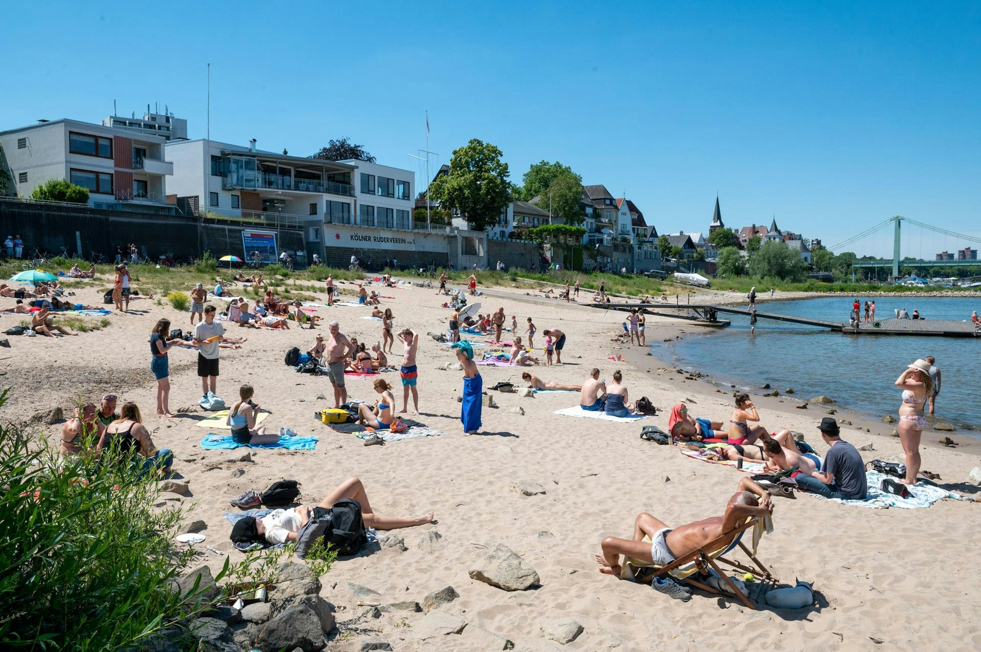 Die kölsche Riviera in Rodenkirchen