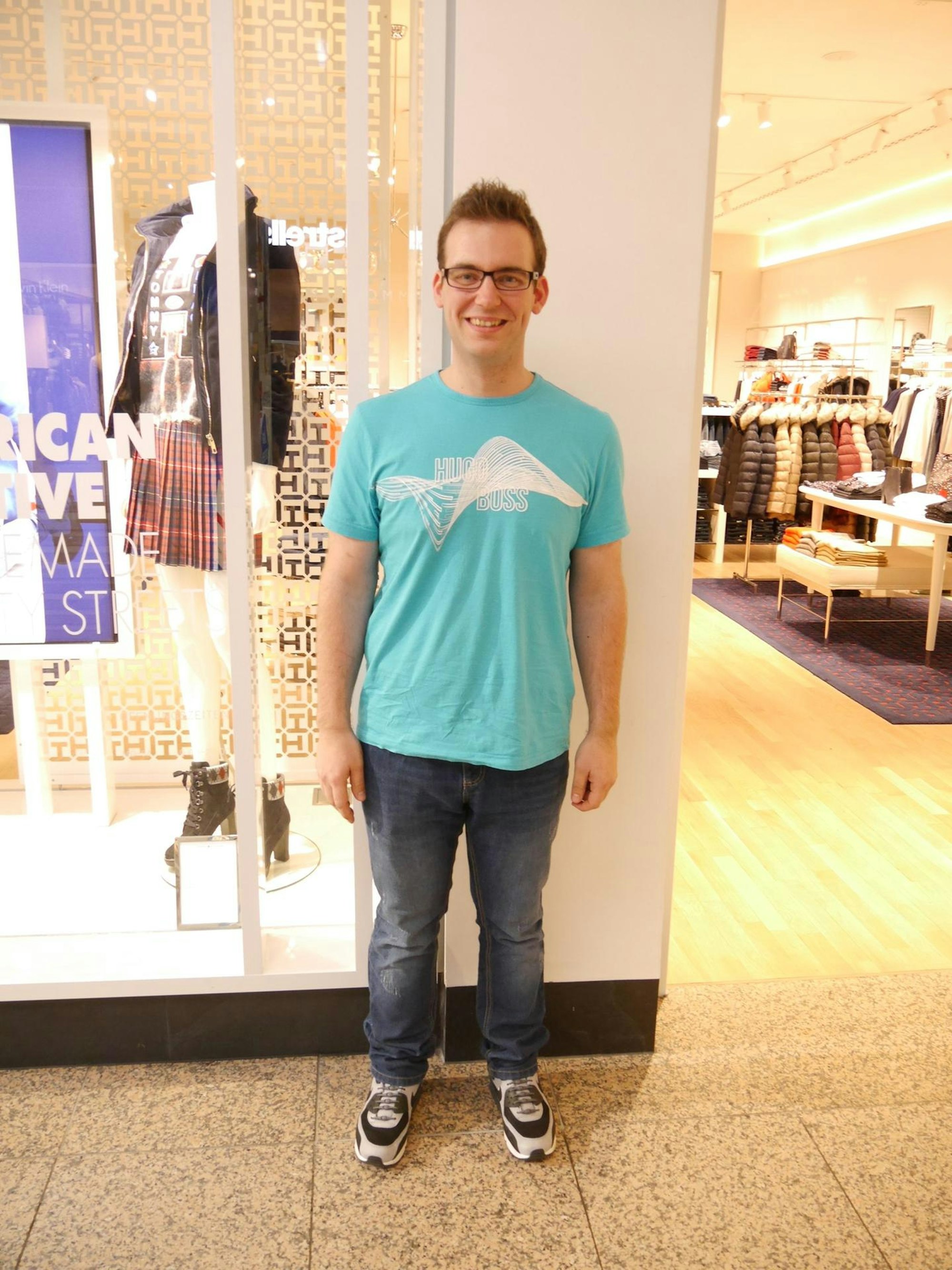 Shopping Star Dominique Arzensek am Mittwoch vorher