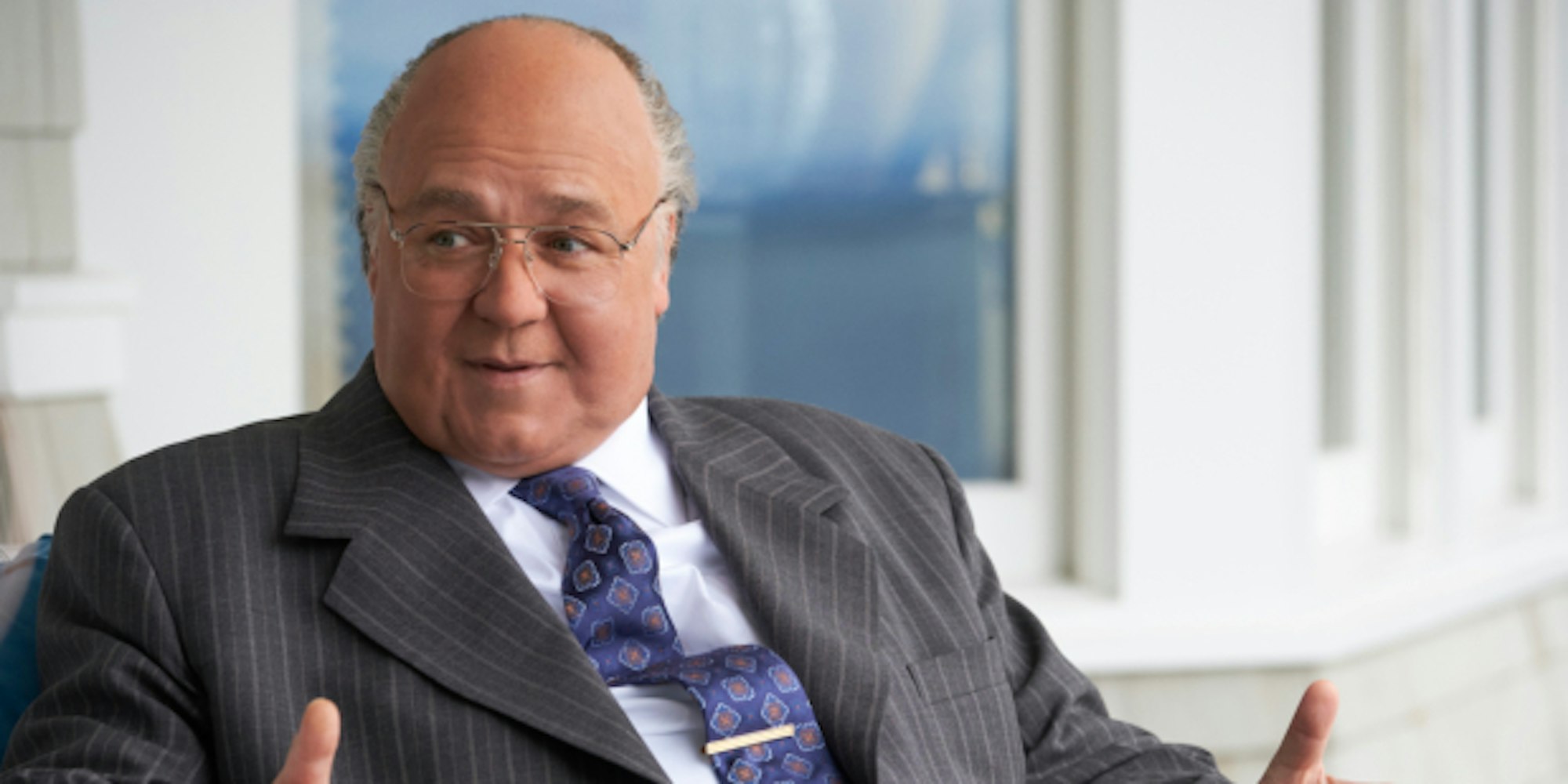 Crowe als Roger Aisles Foto Showtime