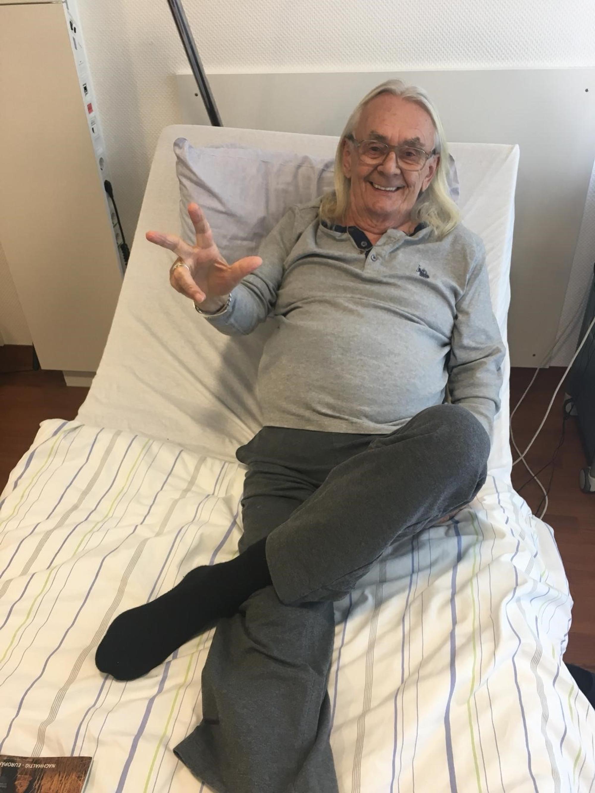 Hans Heiliger in Klinik