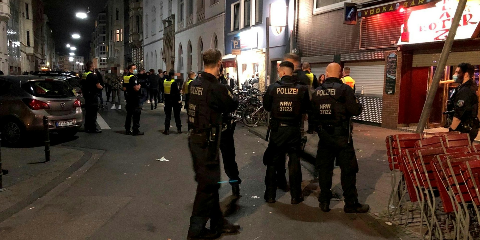 Räumung Zülpicher Platz 06062021