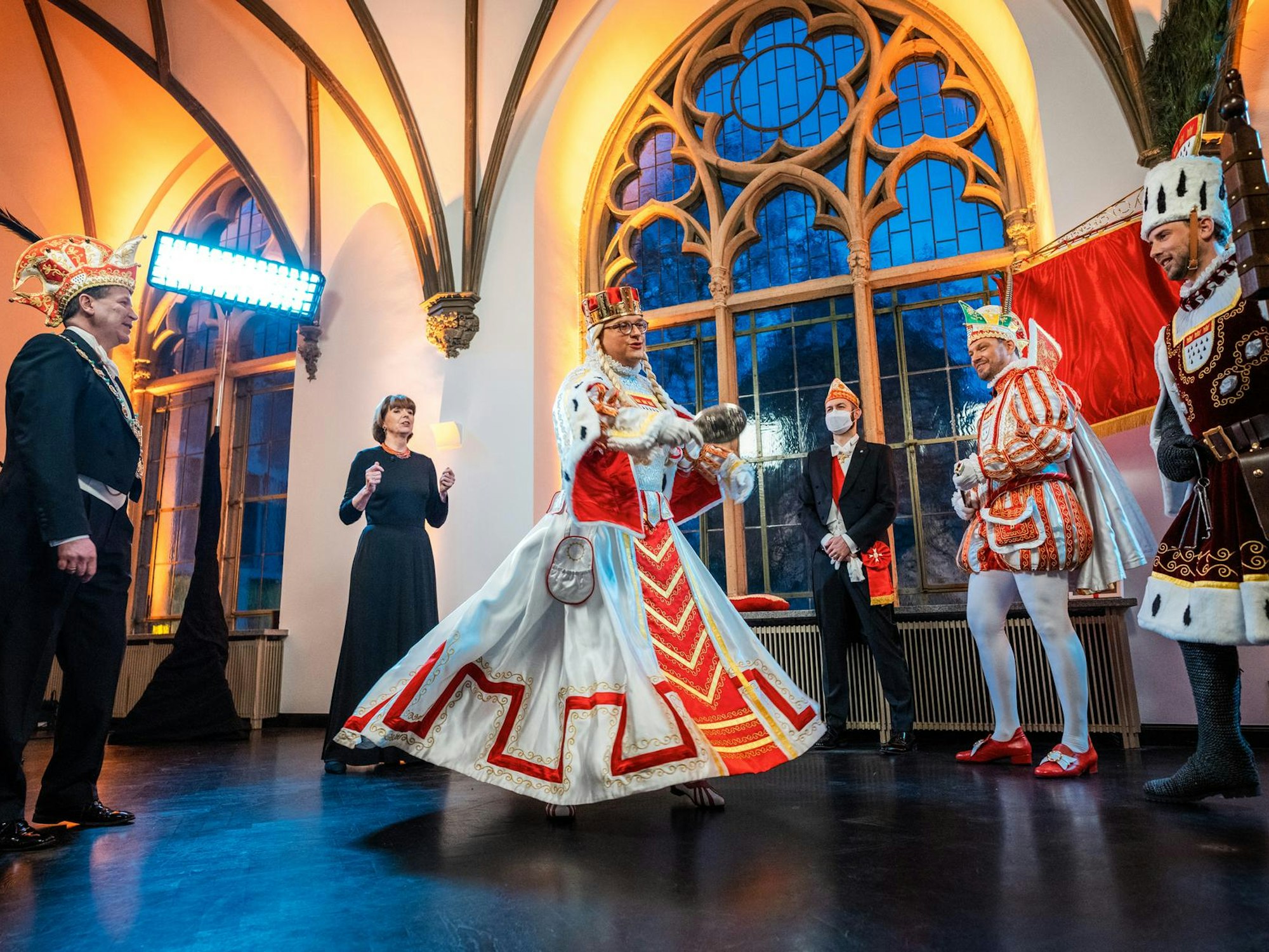 Proklamation des Kölner Dreigestirns 2021