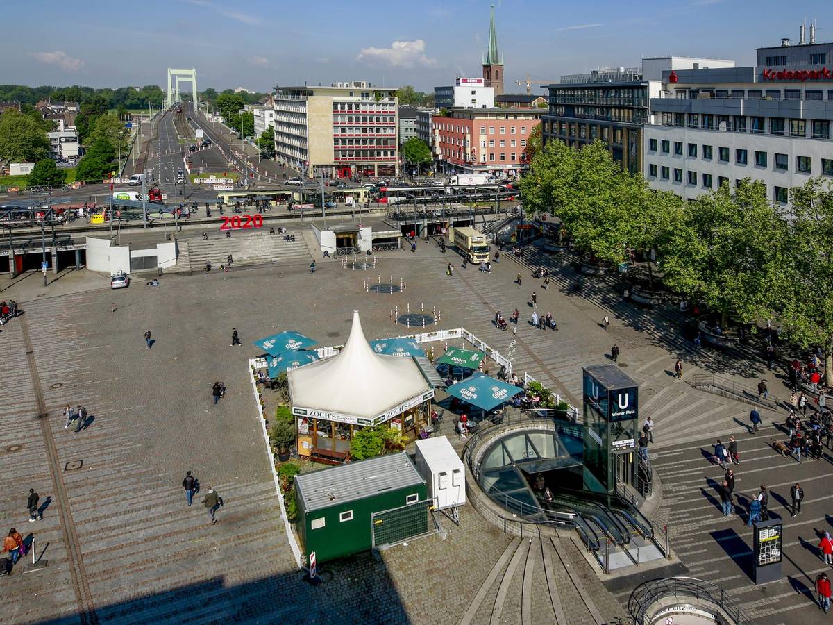 Der Wiener Platz in Köln