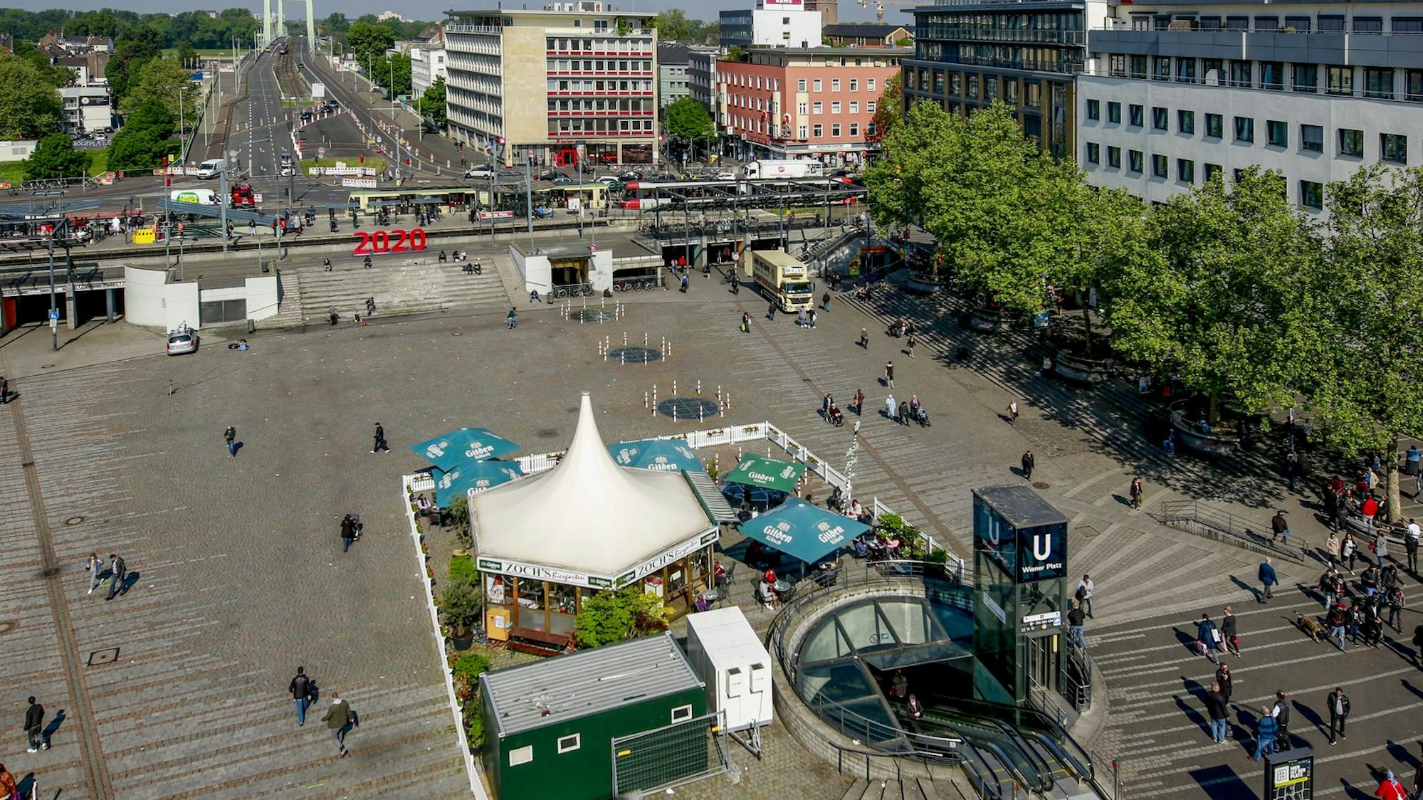 Der Wiener Platz in Köln