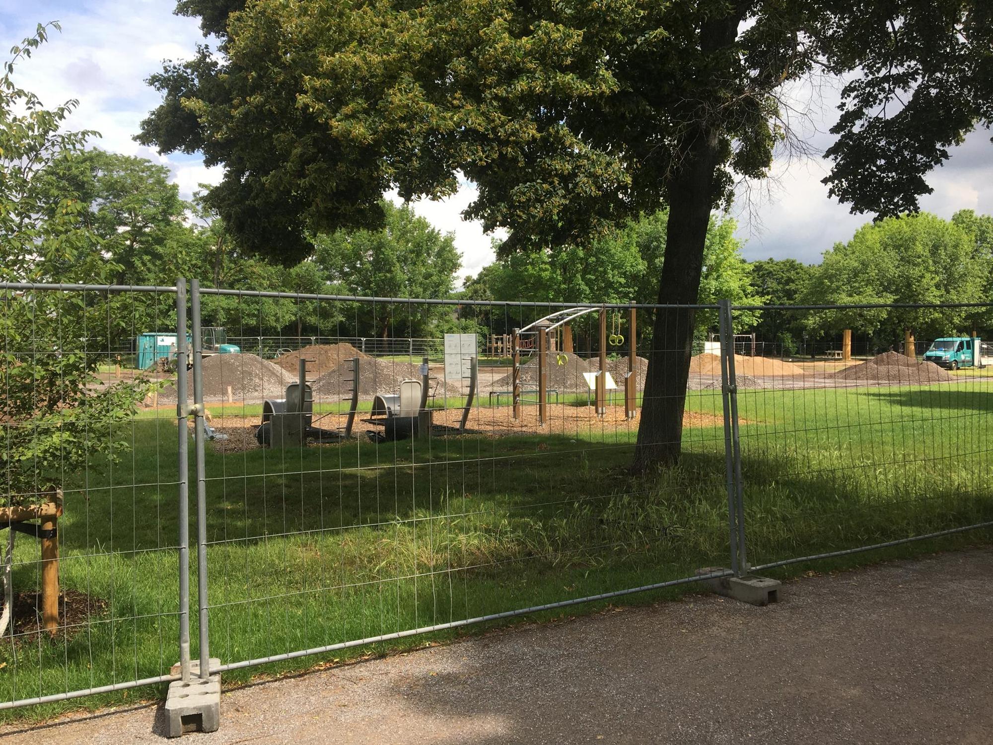 Lohsepark Umbau 3