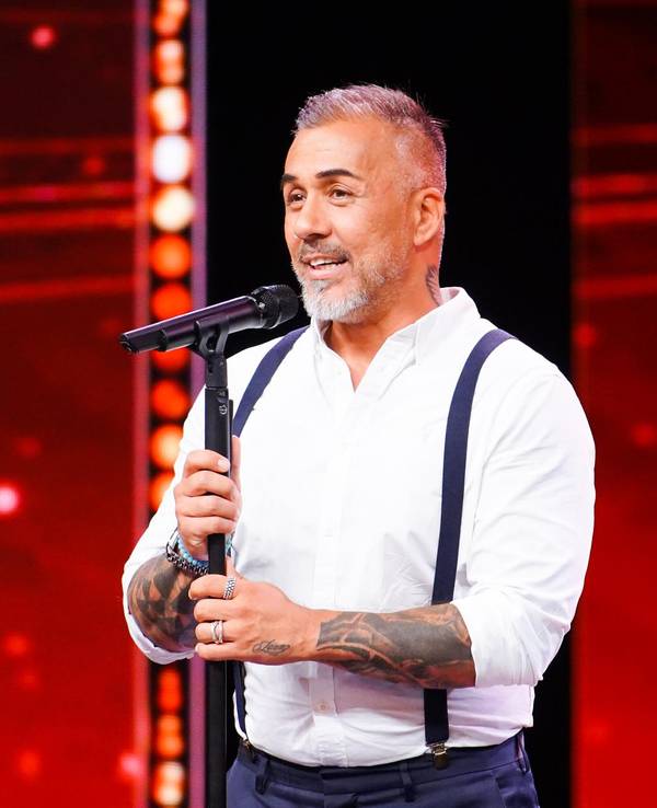 Sänger Mike Leon Grosch auf der Bühne