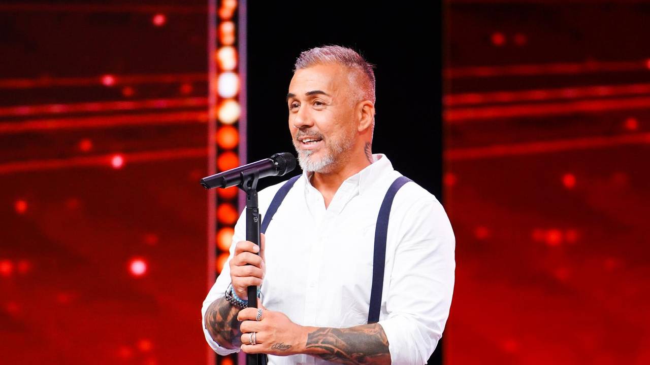 Sänger Mike Leon Grosch auf der Bühne