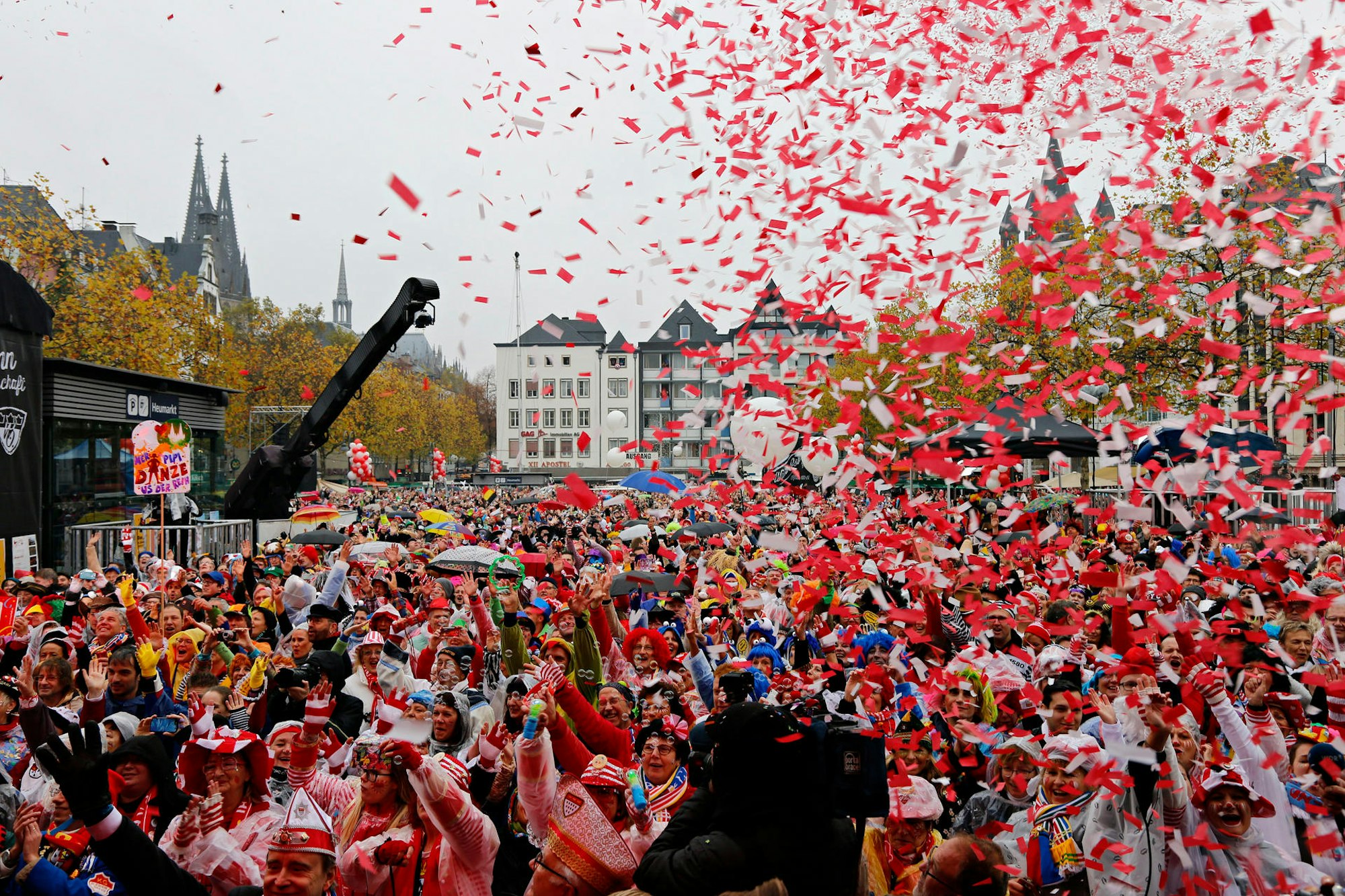 11.11. Köln auf dem Heumarkt