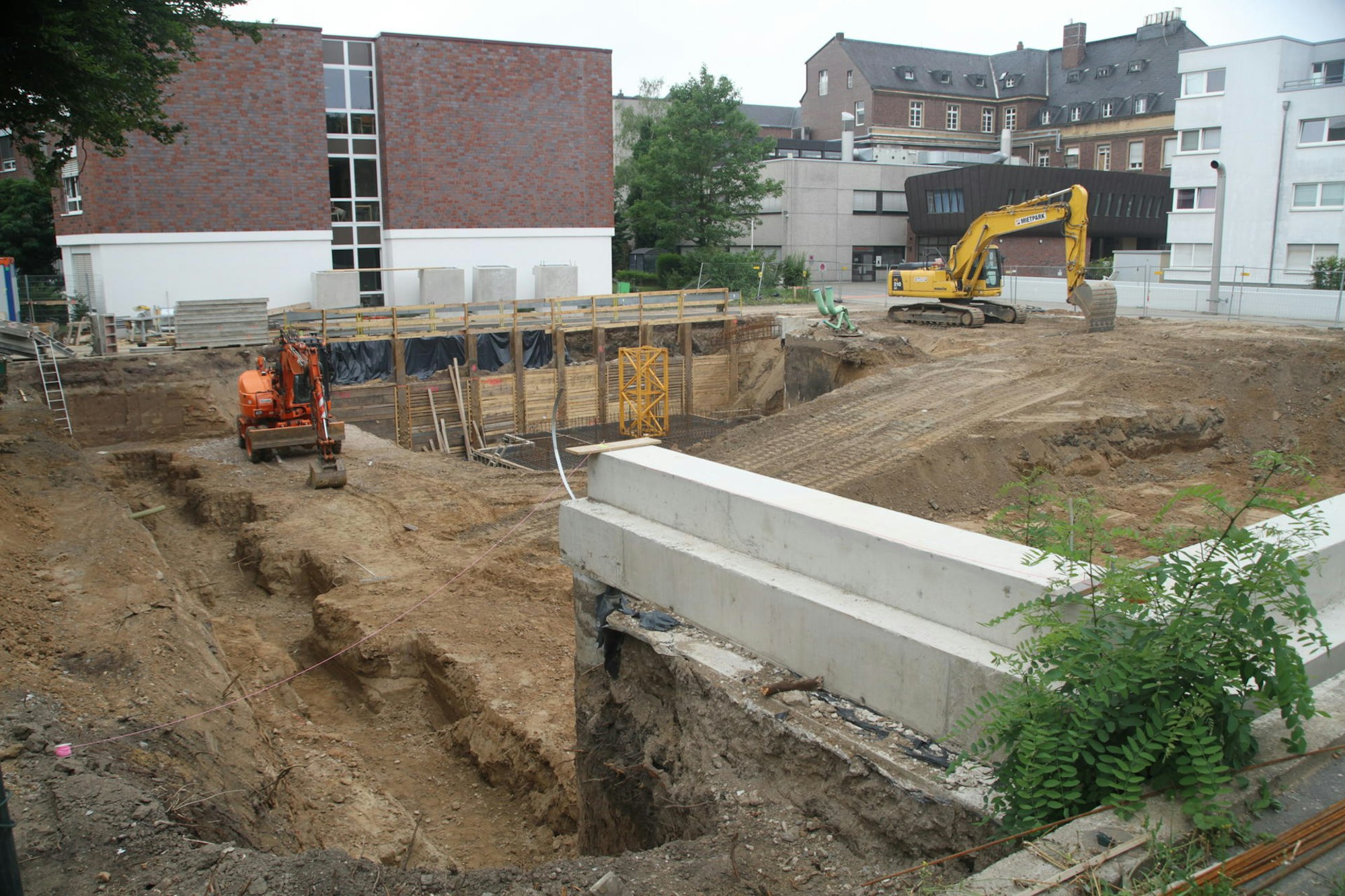 Baustelle Parkhaus