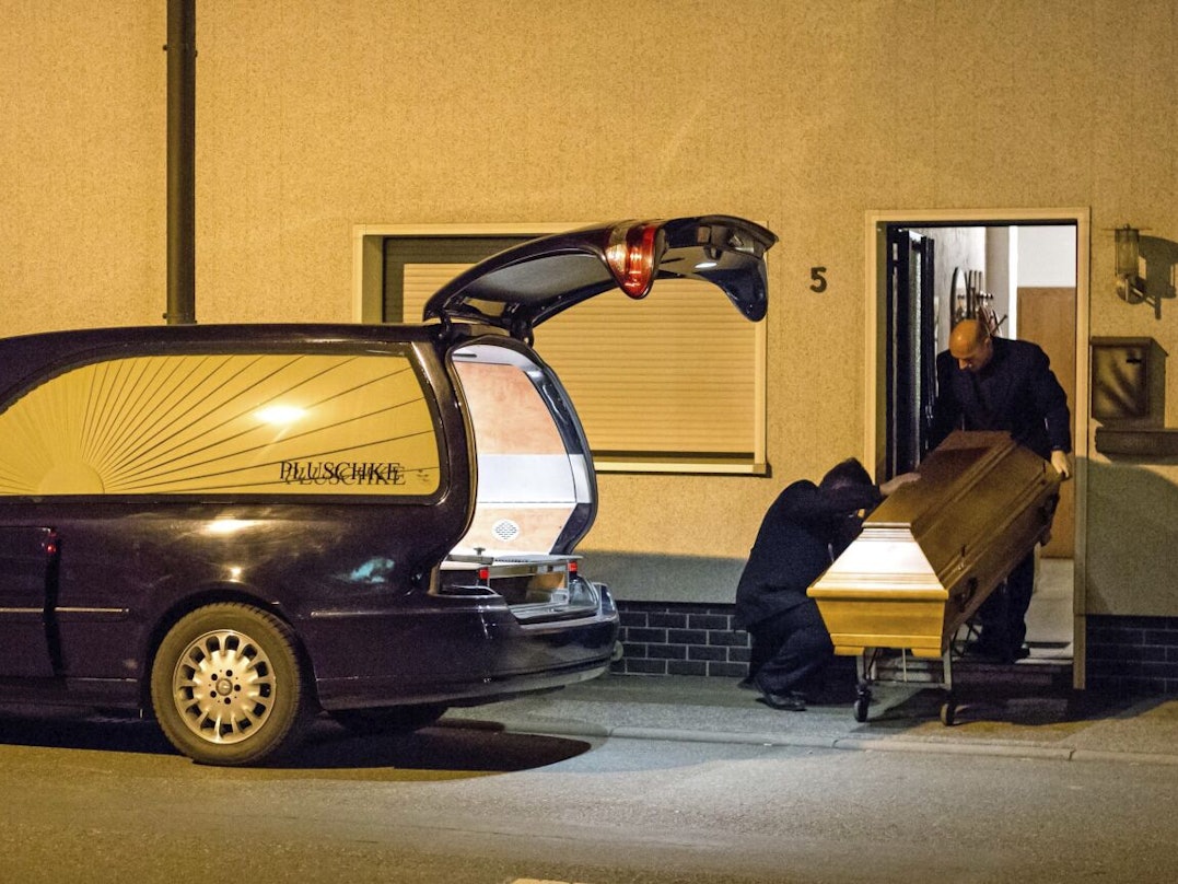 Eskalation beim Bestatter