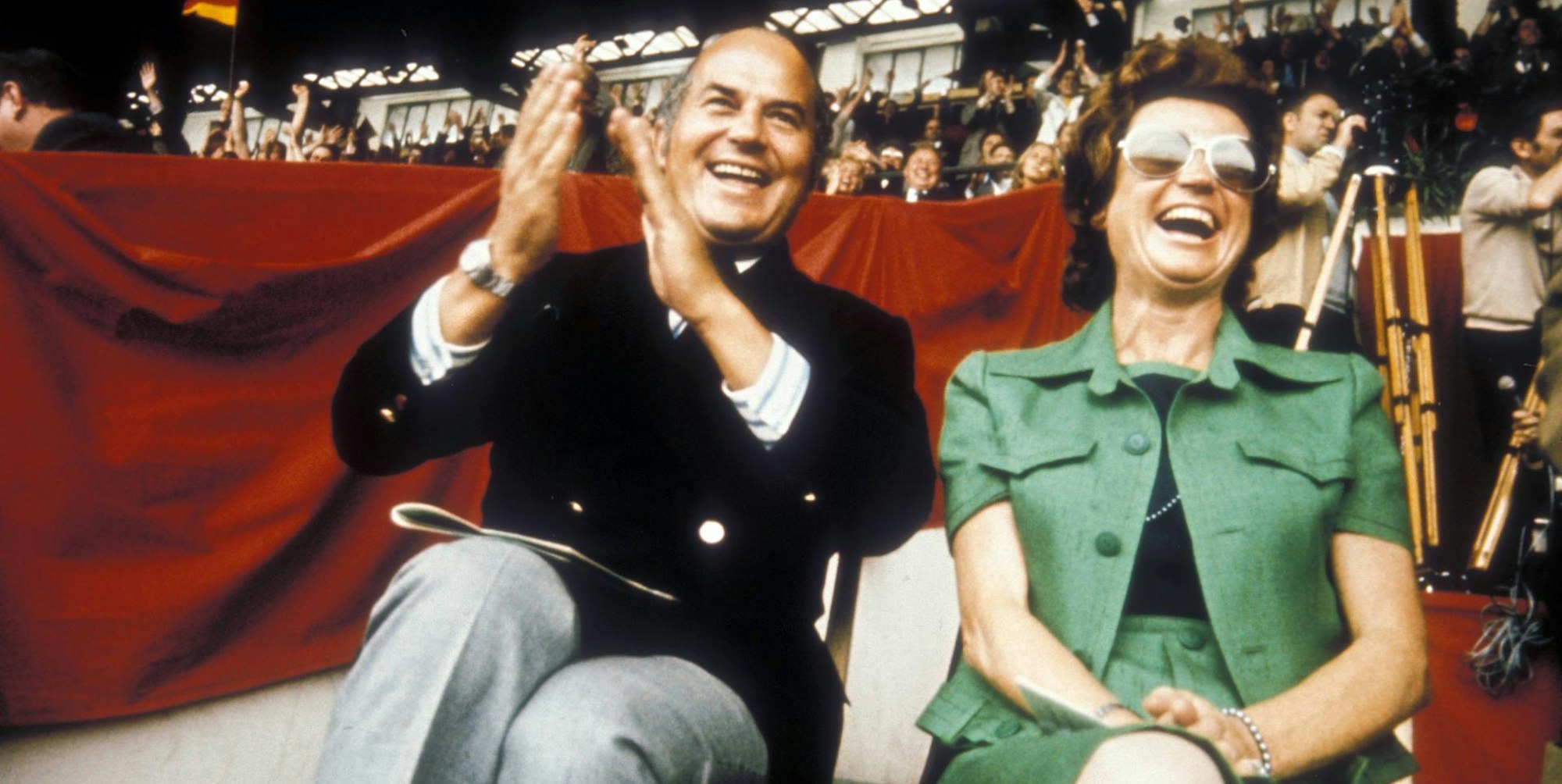 Rainer und Kriemhild Barzel 1975