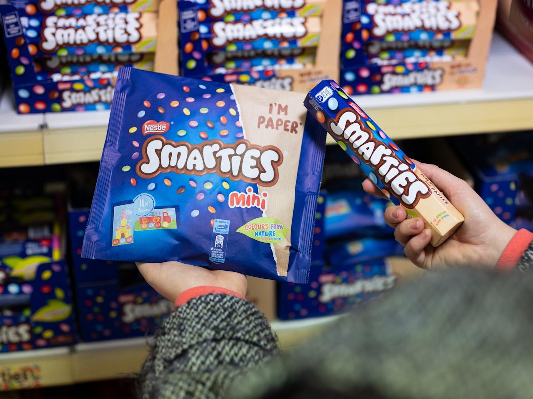 Unser Symbolfoto zeigt Smarties-Produkte, die nicht von dem Rückruf betroffen sind. Zurückgerufen wird der Smarties Adventskalender.