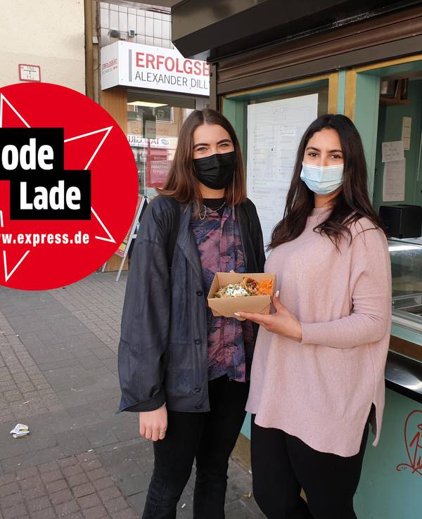 Freda Kallen und Sarah Taleb vom „Wallczka“-Büdchen in Köln.