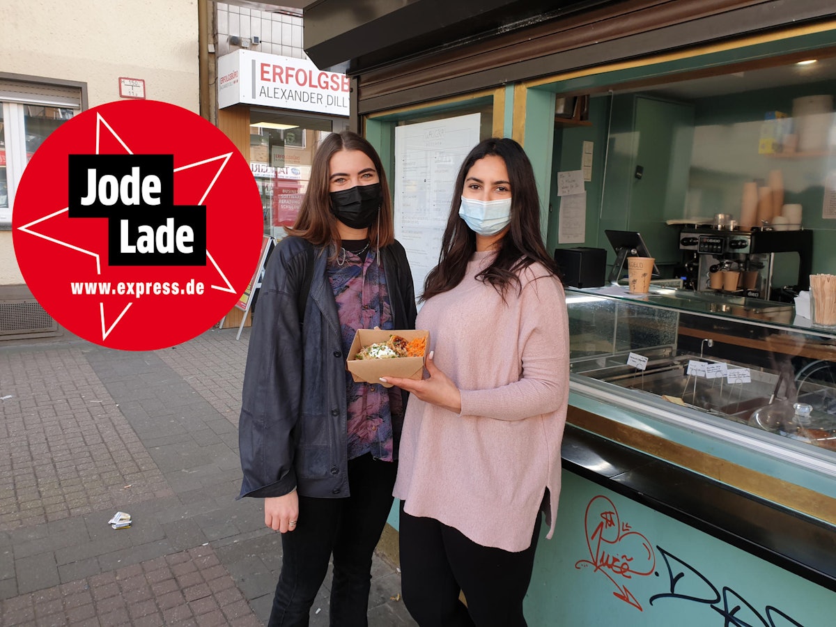 Freda Kallen und Sarah Taleb vom „Wallczka“-Büdchen in Köln.