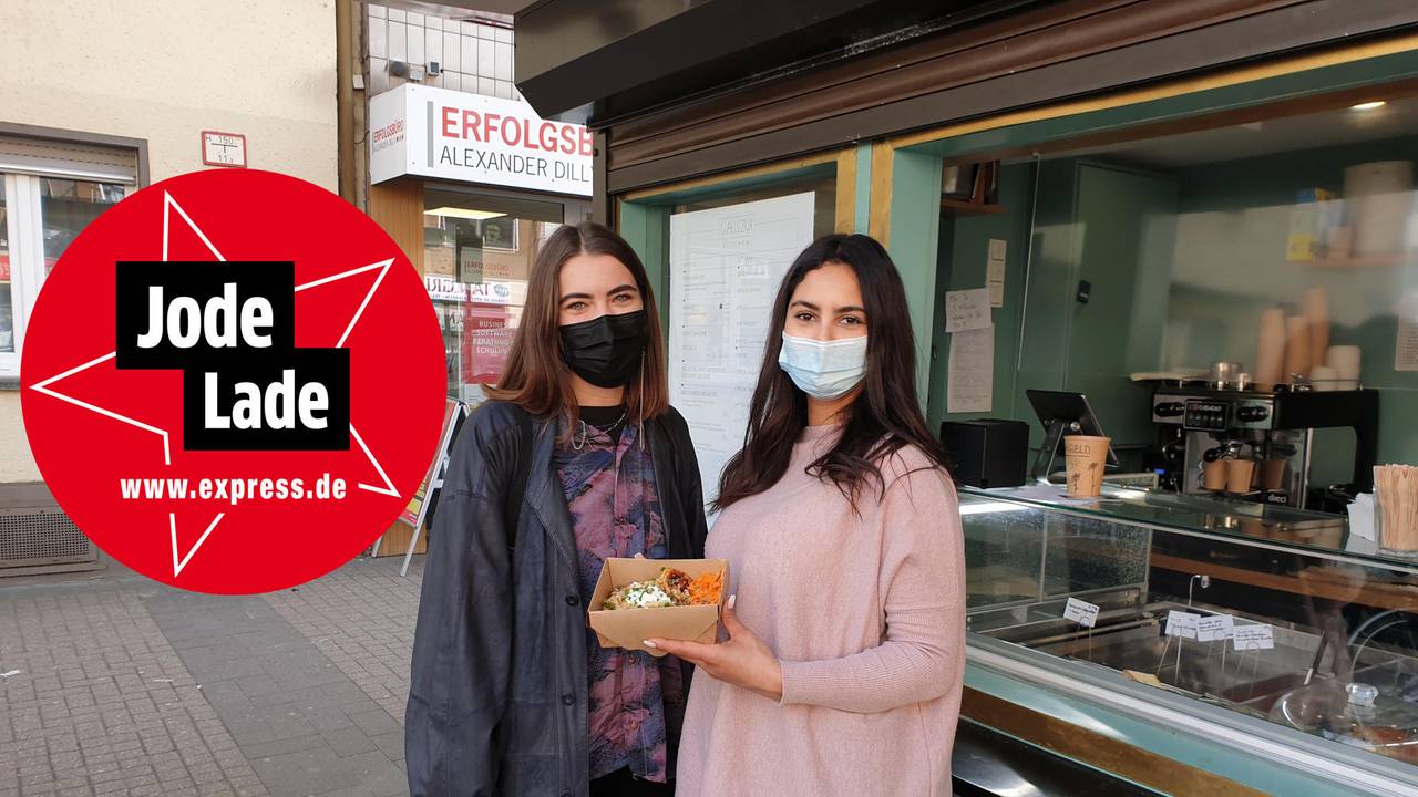 Freda Kallen und Sarah Taleb vom „Wallczka“-Büdchen in Köln.
