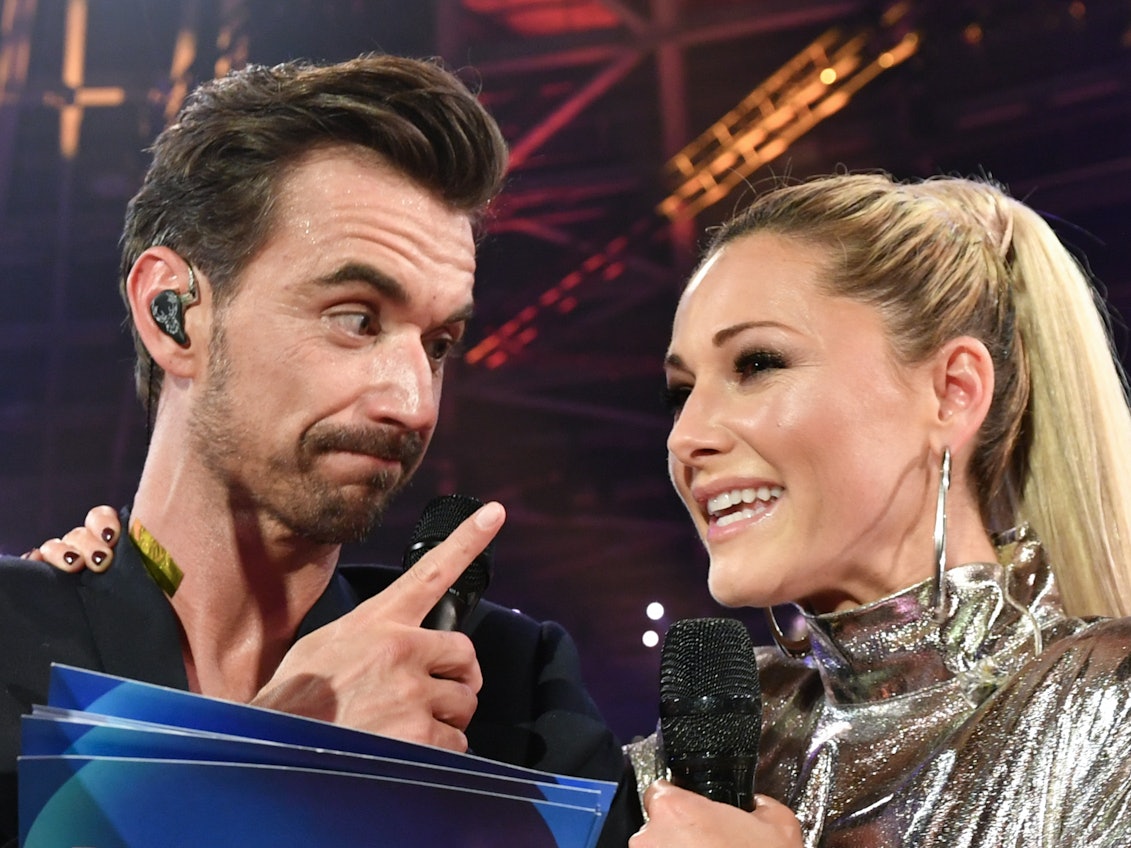 Florian Silbereisen und Helene Fischer in ARD-Show auf Bühne