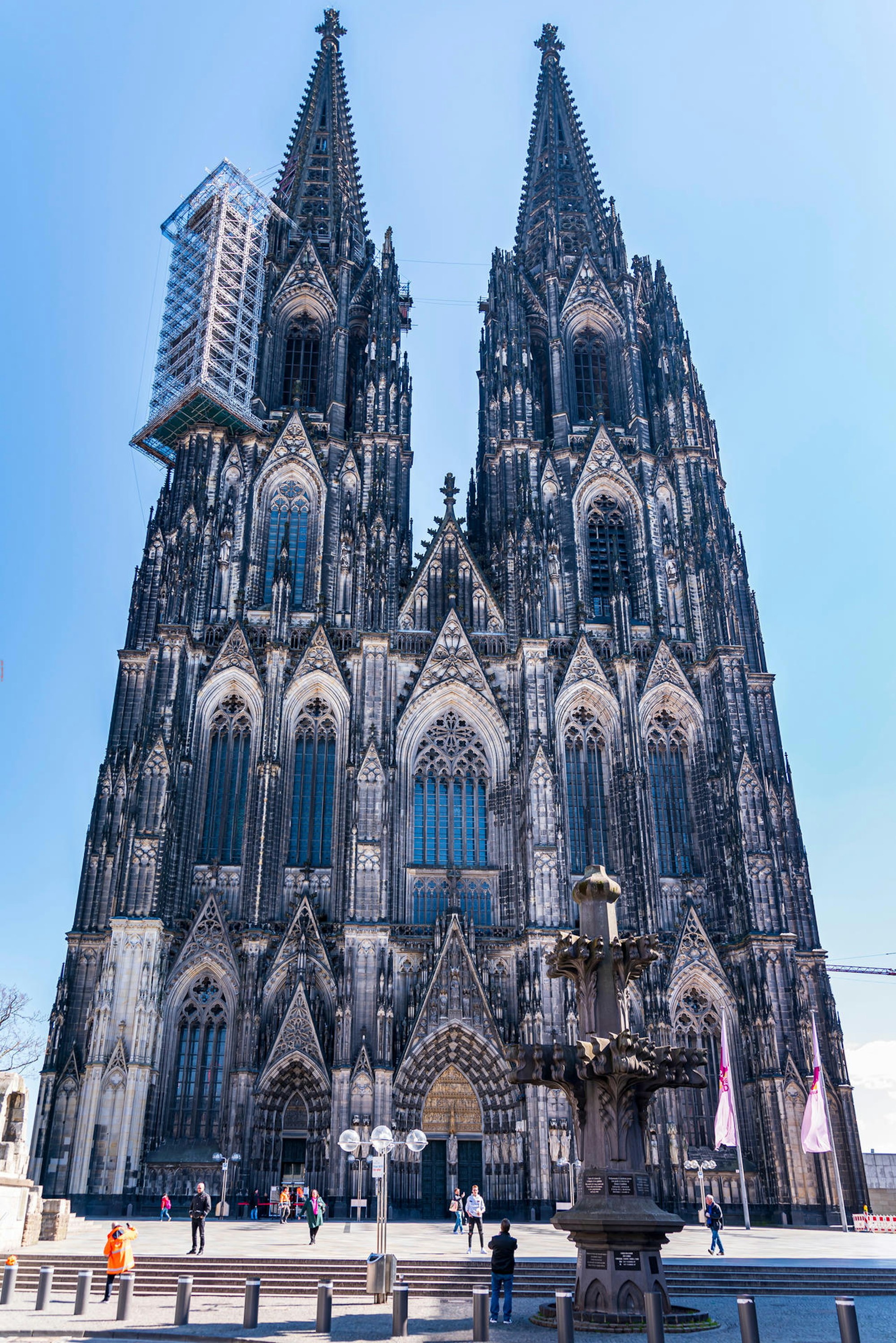 Außenansicht Kölner Dom.