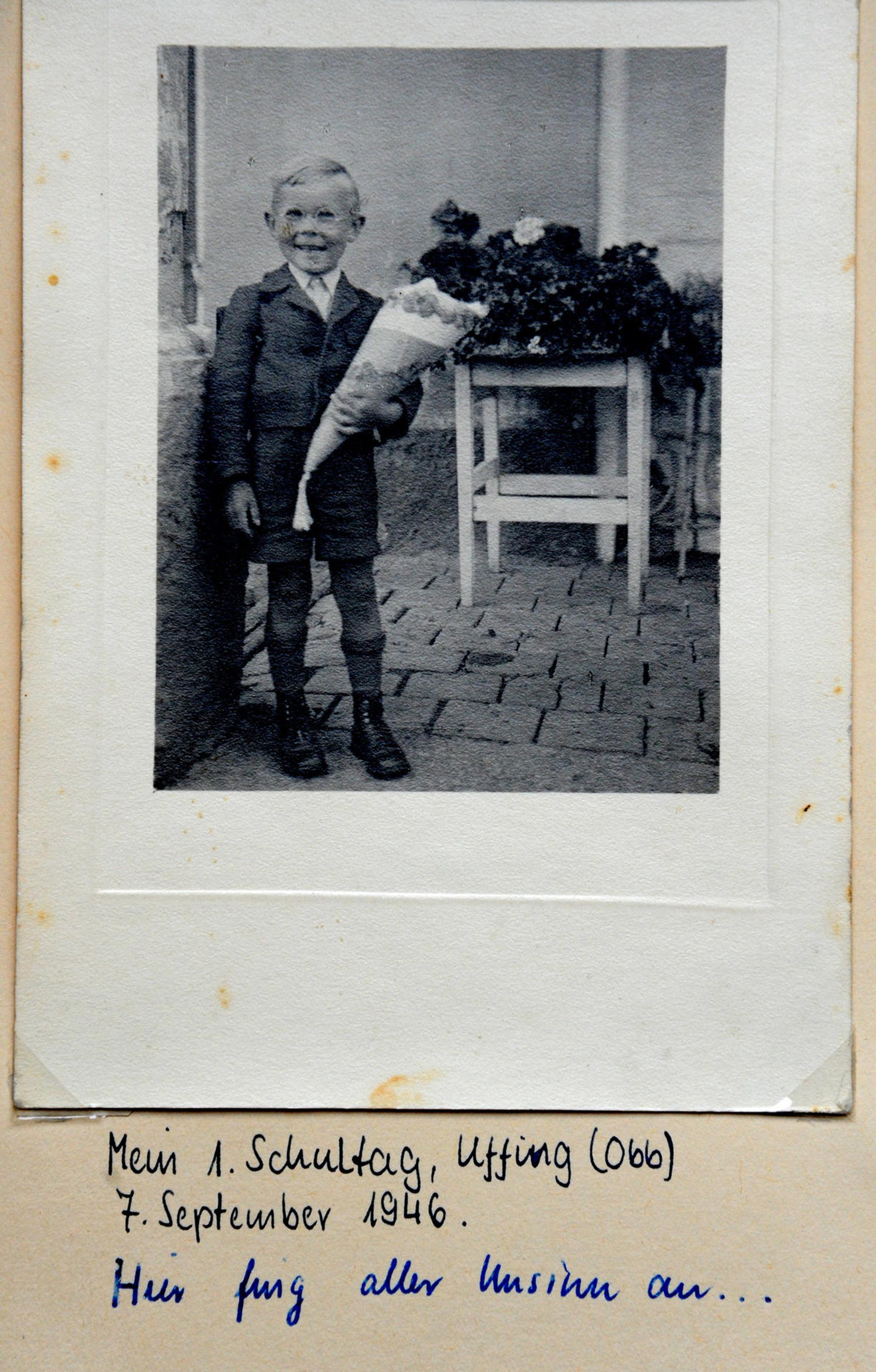 Armin als Schüler
