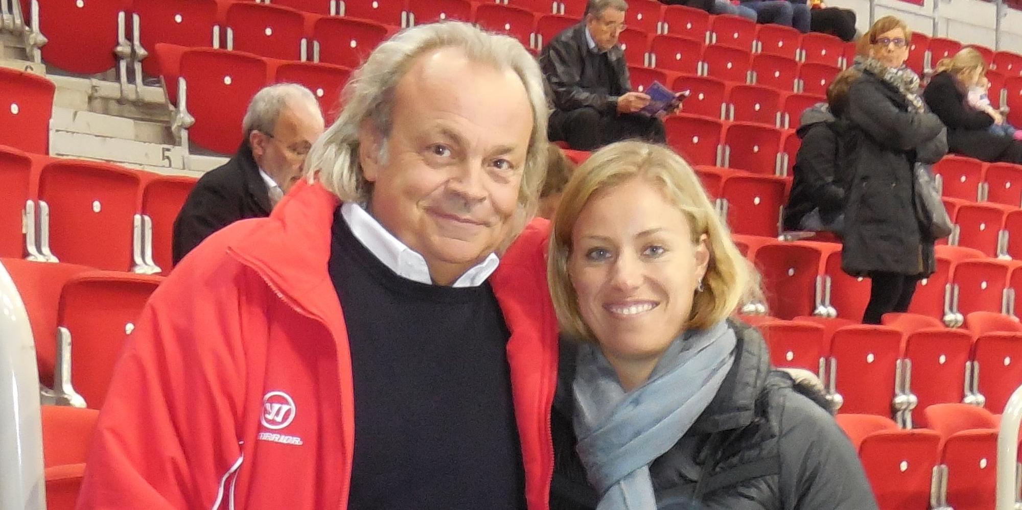 DEG Dr Ulf Blecker mit Angelique Kerber 3