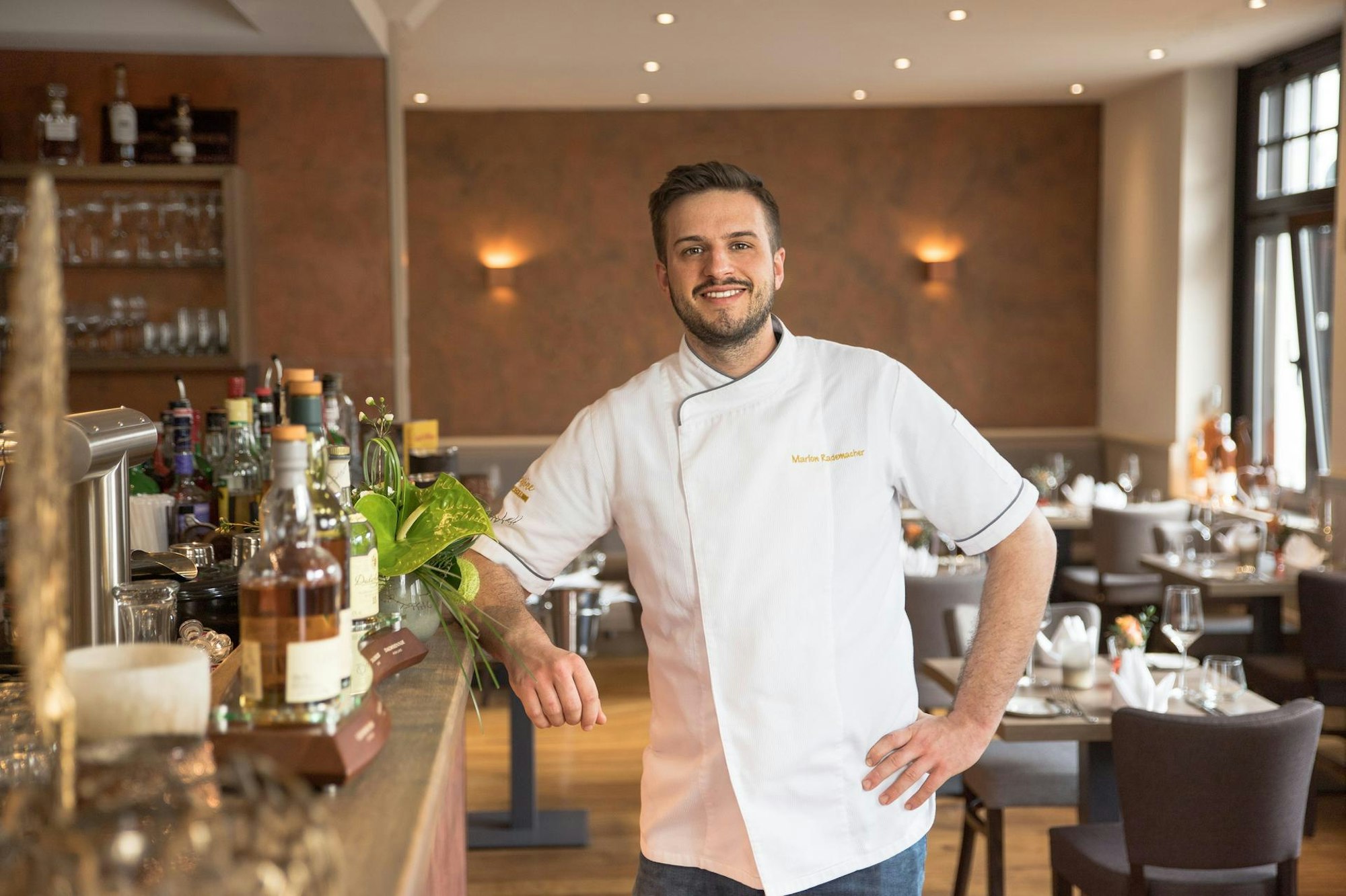 MArlon Rademacher im La Cuisine