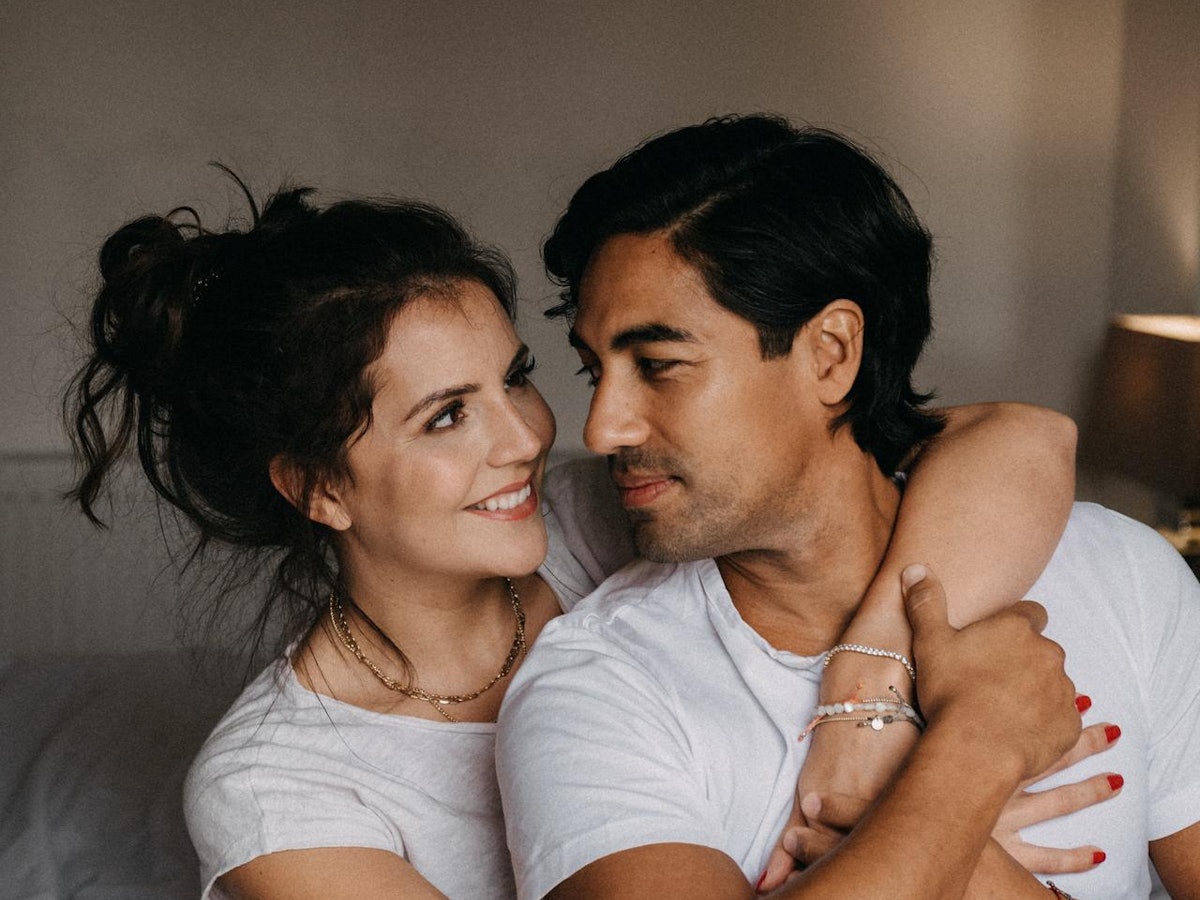 Nic Shanker, Barkeeper der Vox Sendung First Dates, mit seiner Frau Janina.