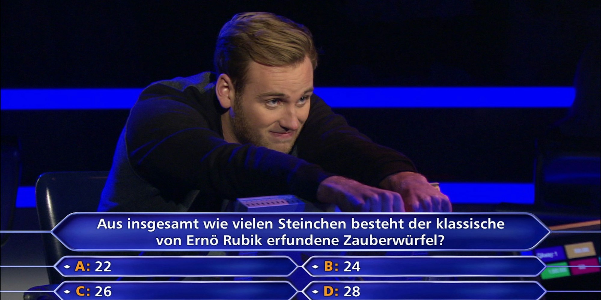 Die Millionenfrage! Leon Windscheid beantwortete sie 2015 bei Günther Jauch richtig!