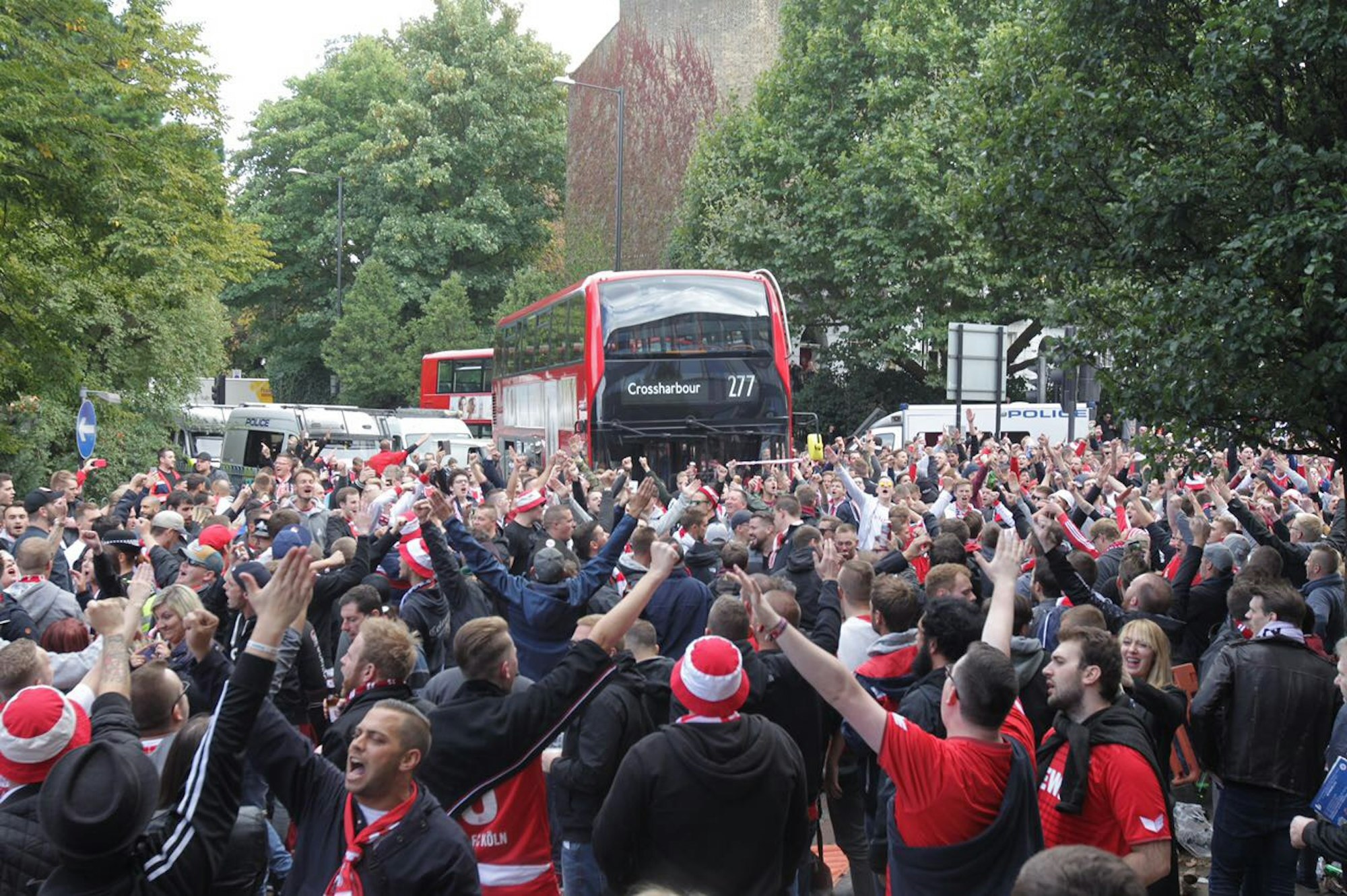 Fanmarsch London