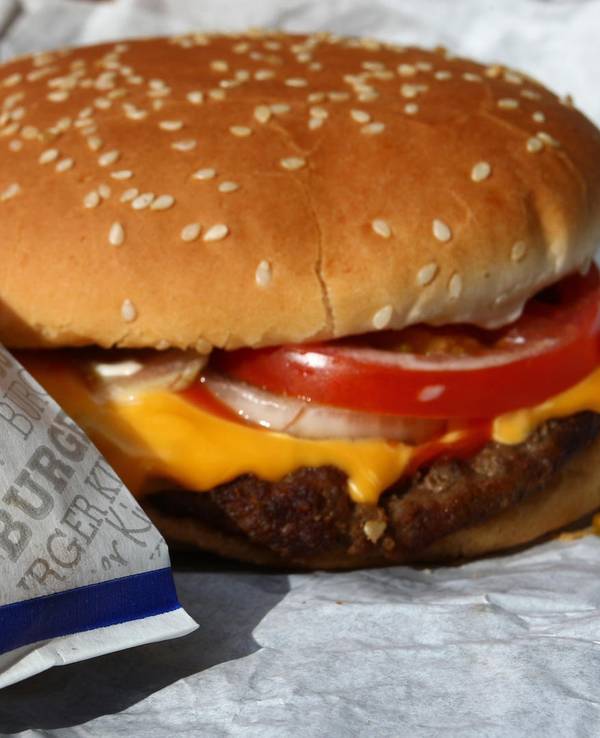Ein Whopper von Burger King.