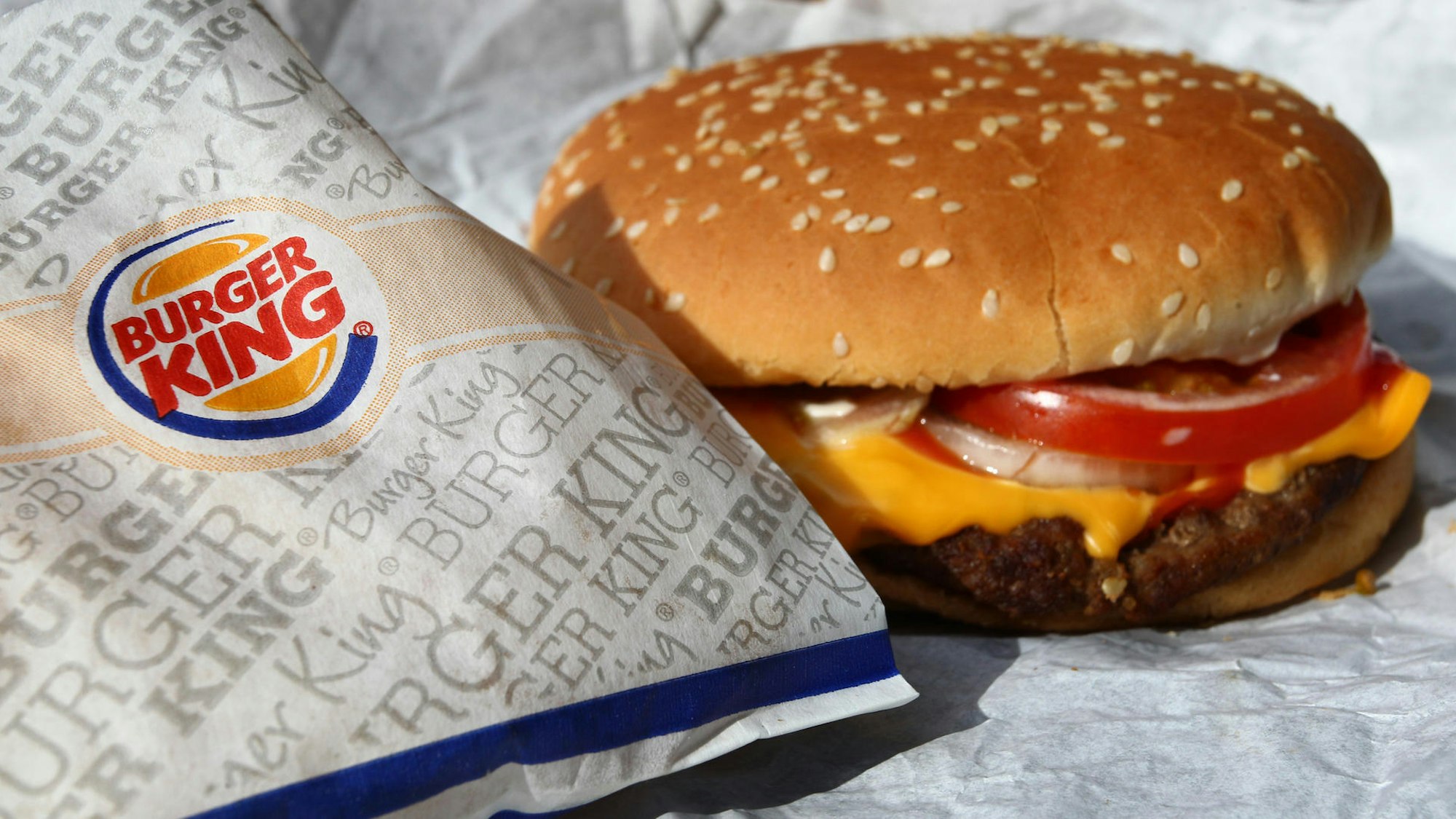 Ein Whopper von Burger King.