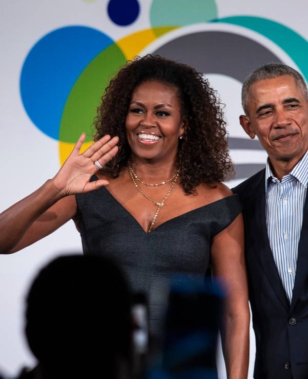 Das ehemalige US-Präsidenten-Ehepaar, Barack und Michelle Obama.