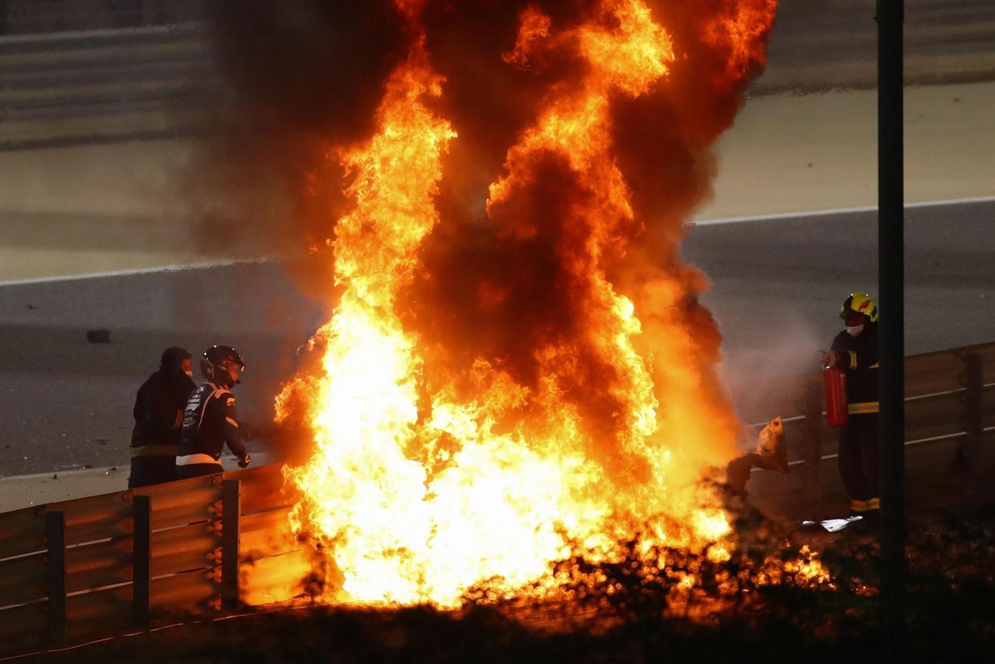 Grosjean_Unfall1