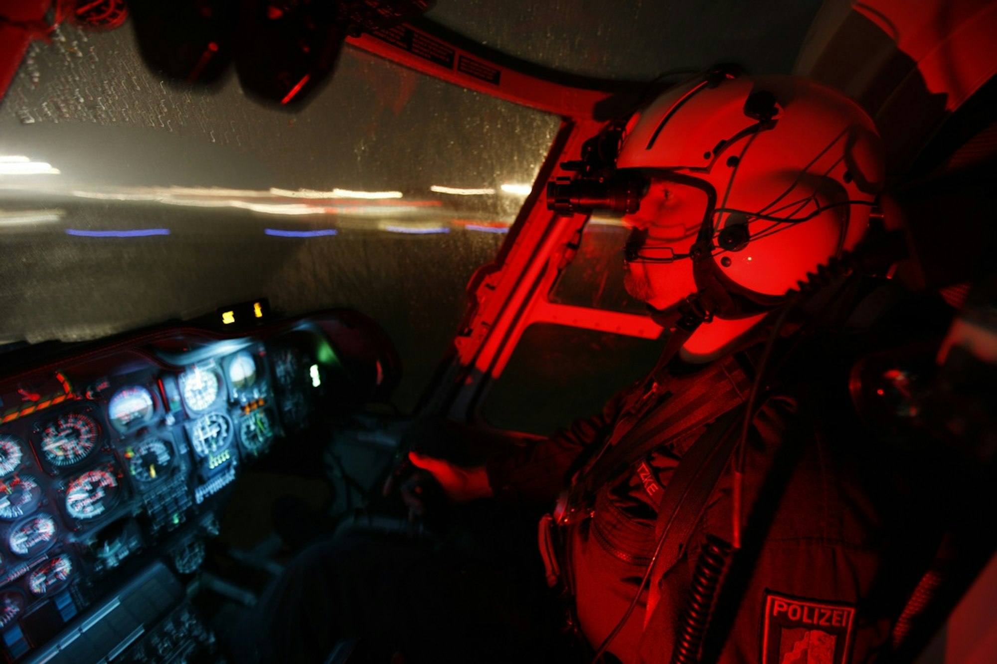 Pilot von Laserpointer geblendet