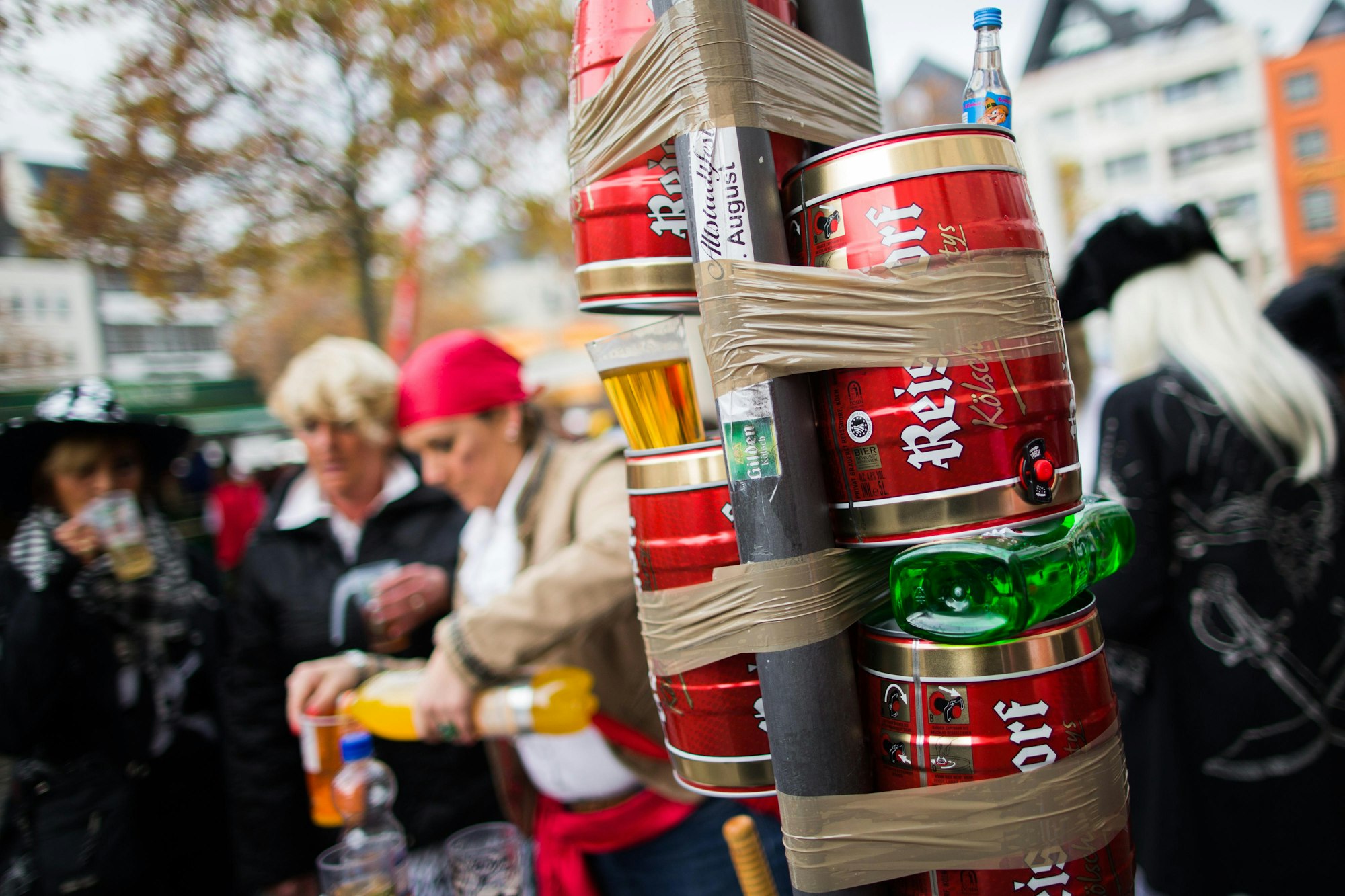 Karneval Betrunkene