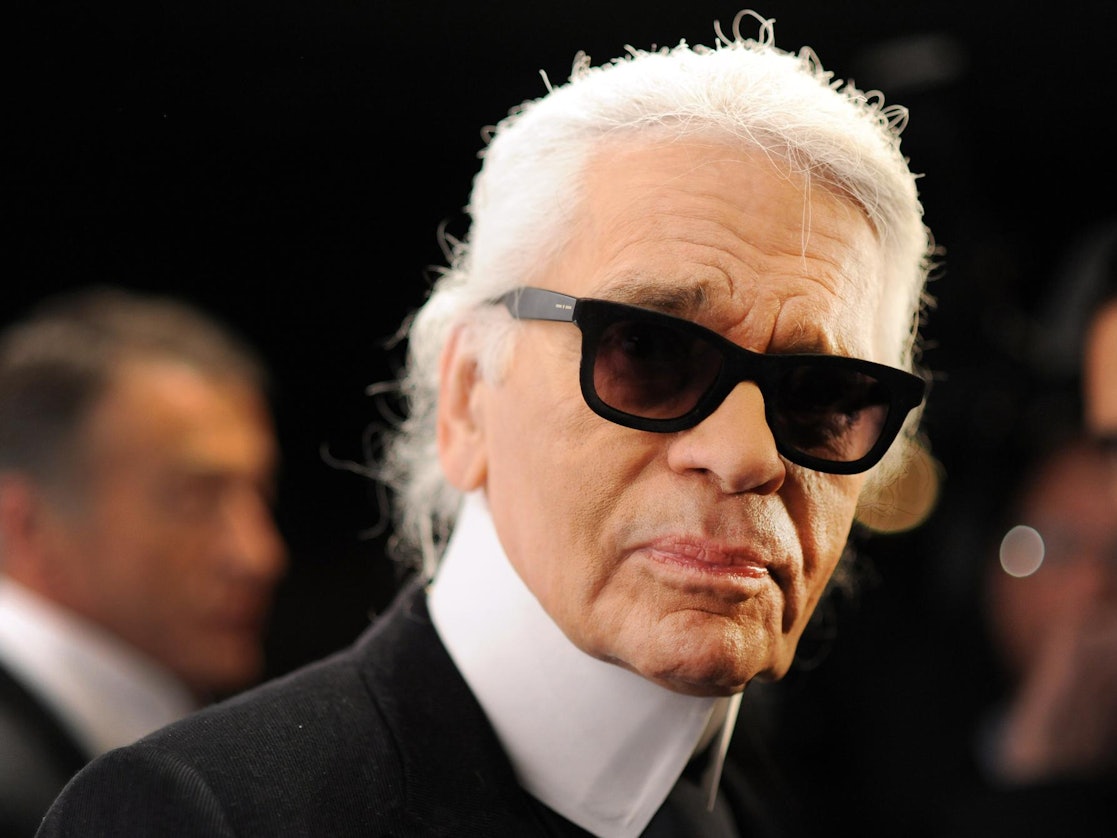 Karl Lagerfeld im Portrait
