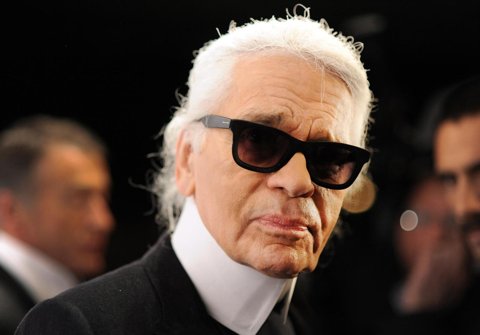 Karl Lagerfeld im Portrait