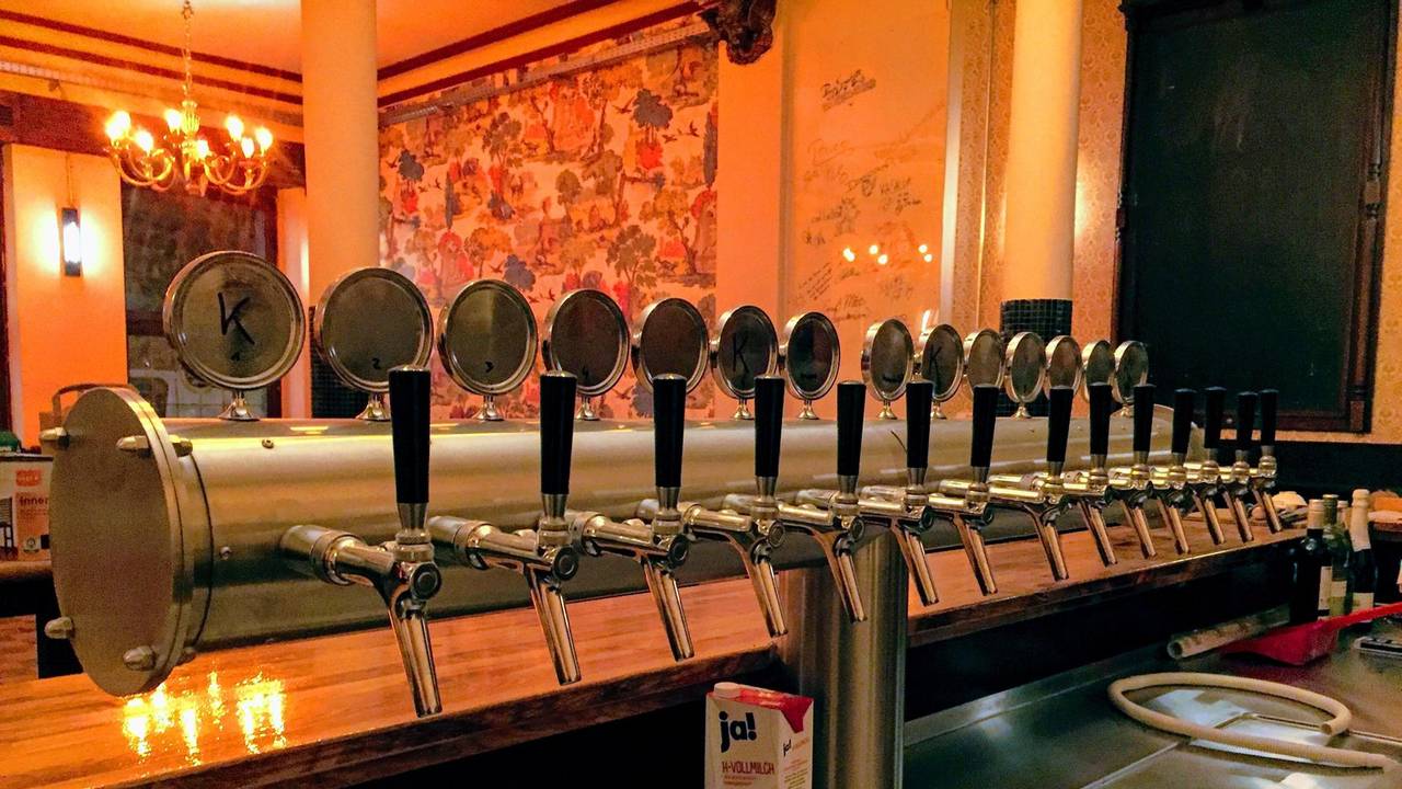 Die Bar des Lapidarium am Kölner Eigelstein