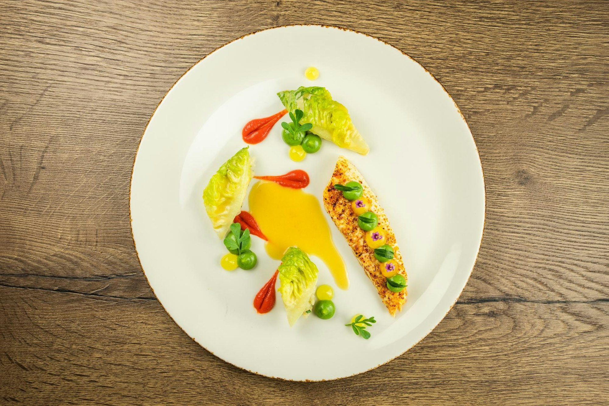 Menu im La Cuisine in Dellbrück