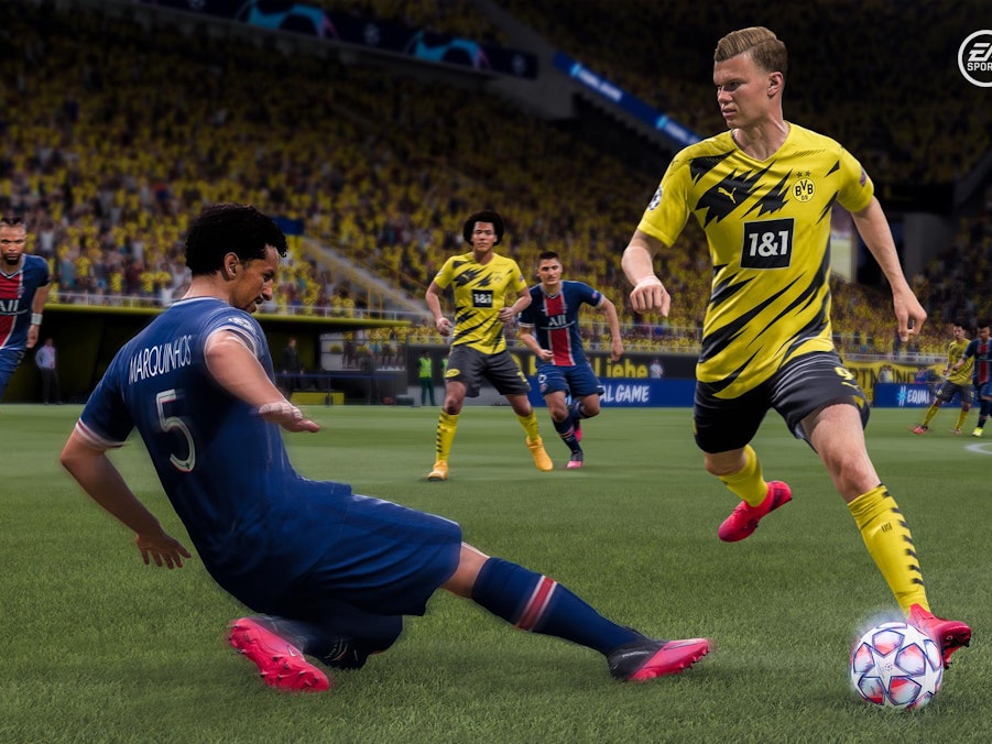 Screenshot aus FIFA 21.