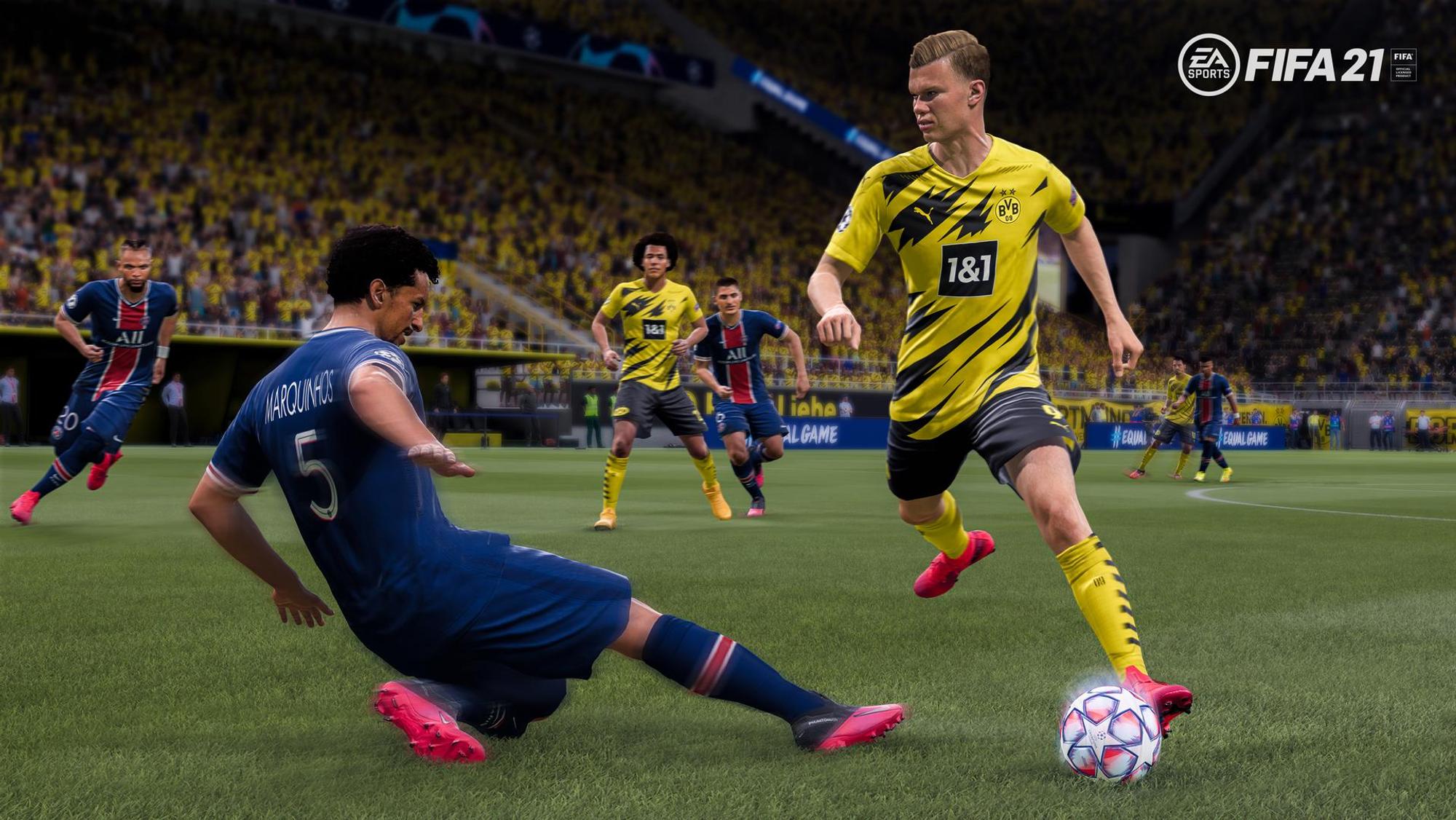 Screenshot aus FIFA 21.