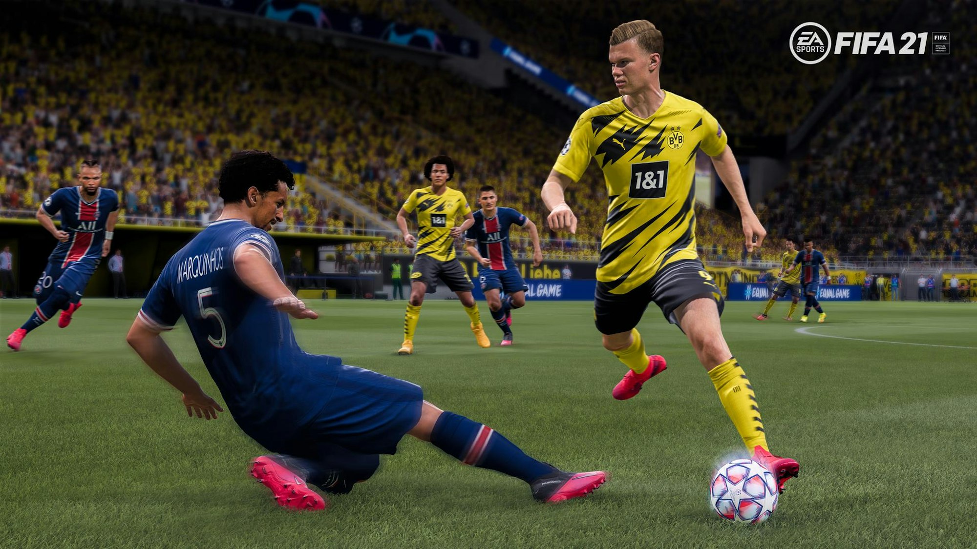 Screenshot aus FIFA 21.
