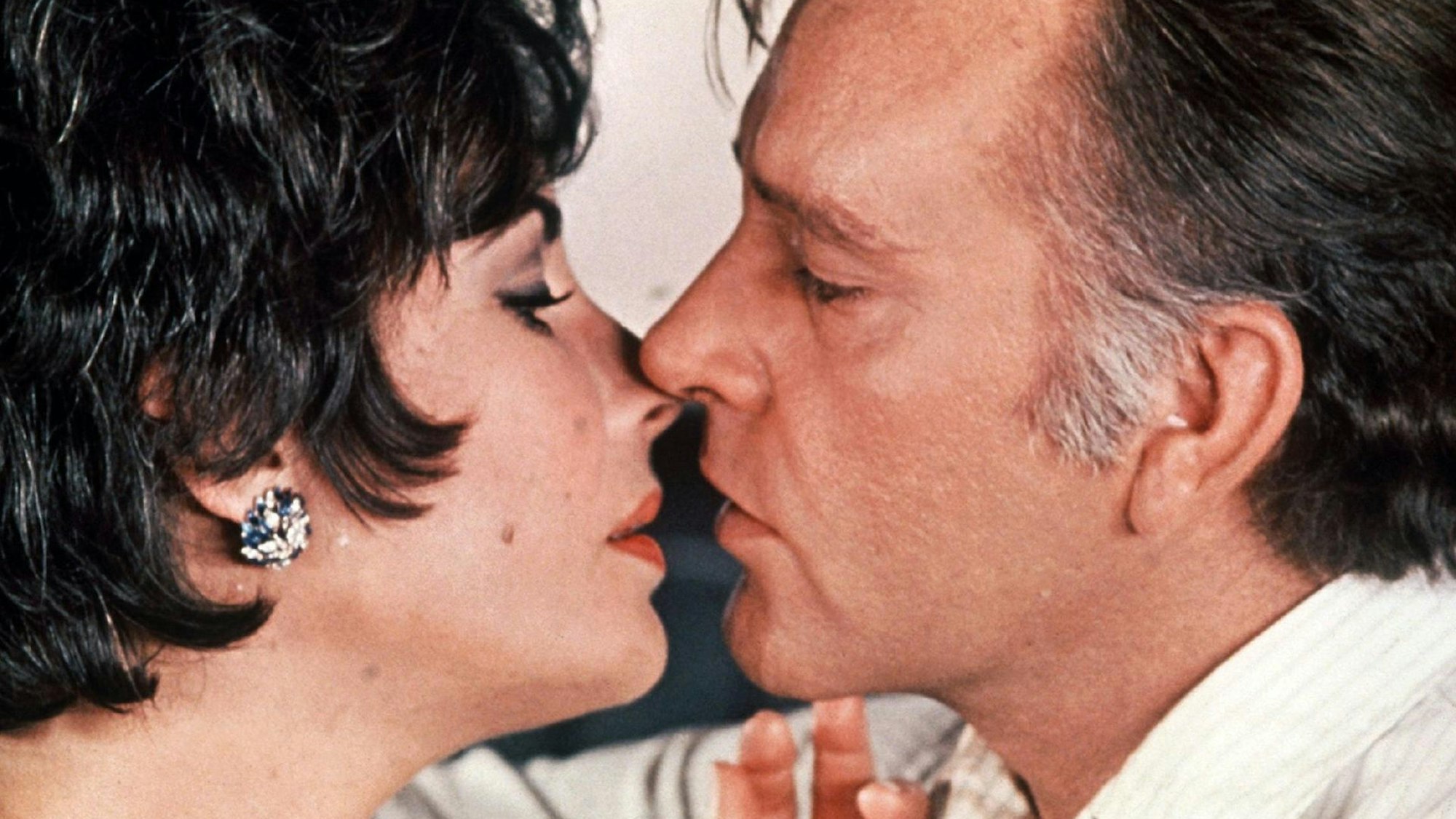 Hollywood-Diva Elizabeth Taylor und Richard Burton.
