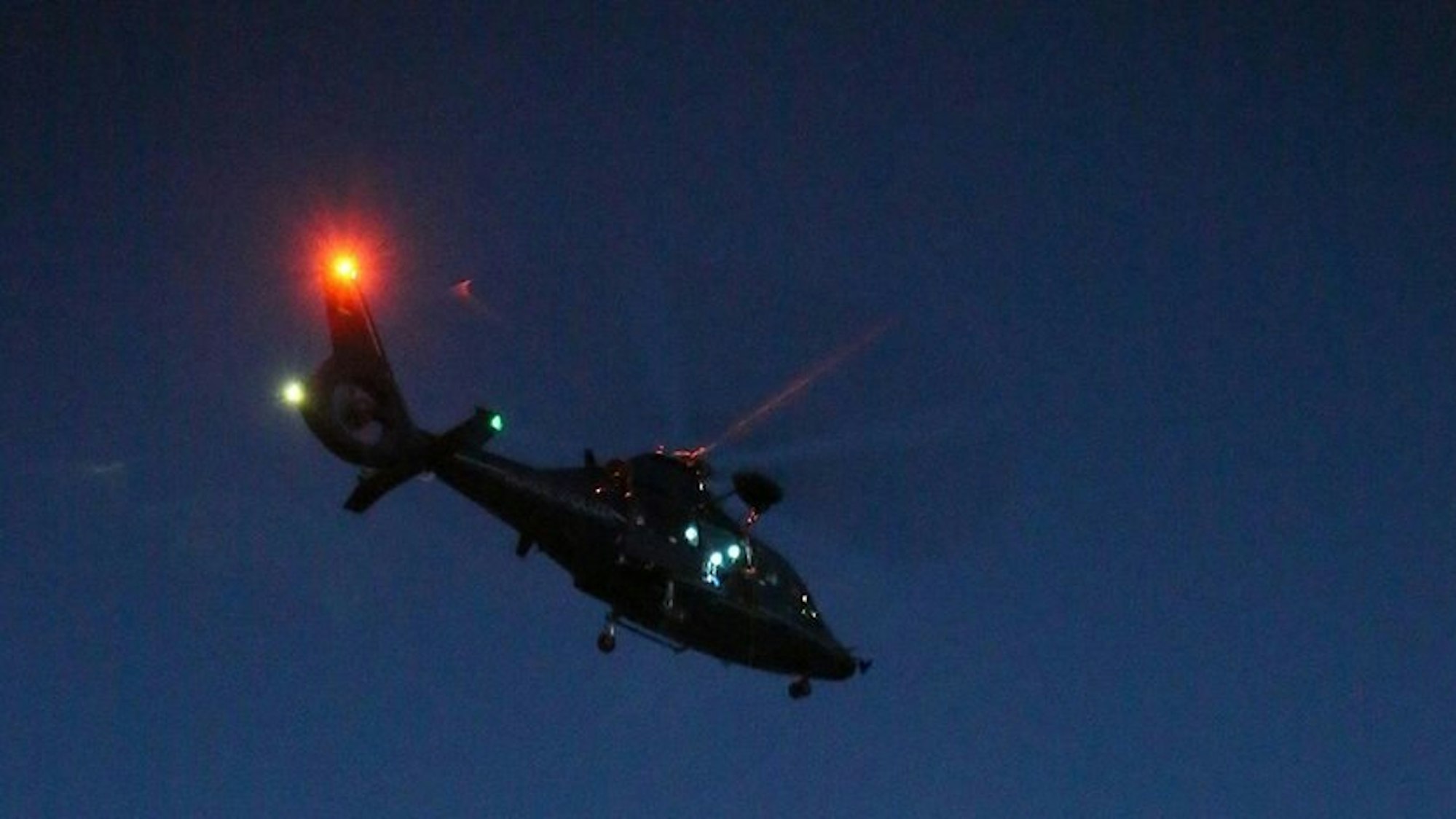 Ein Hubschrauber der Bundespolizei (Symbolfoto)