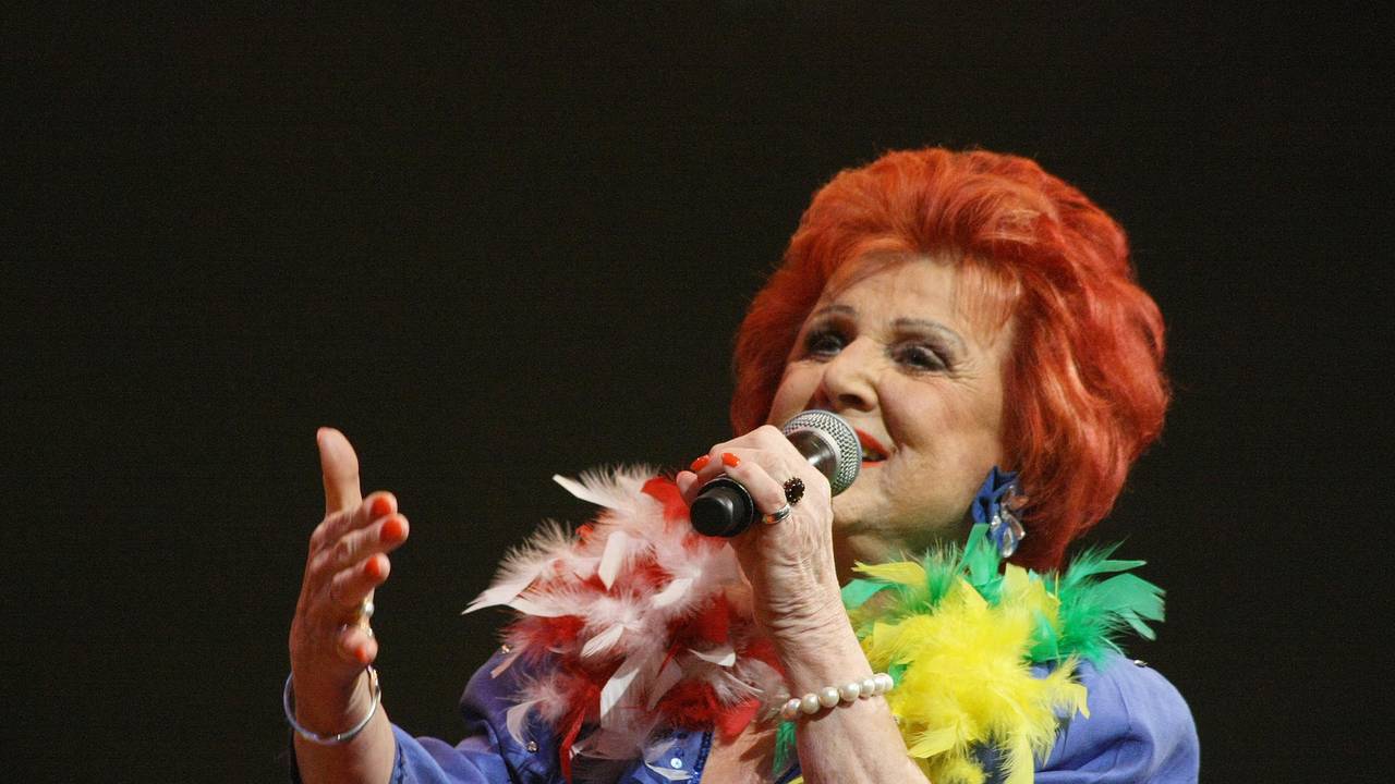 Marie-Luise Nikuta bei einem Auftritt