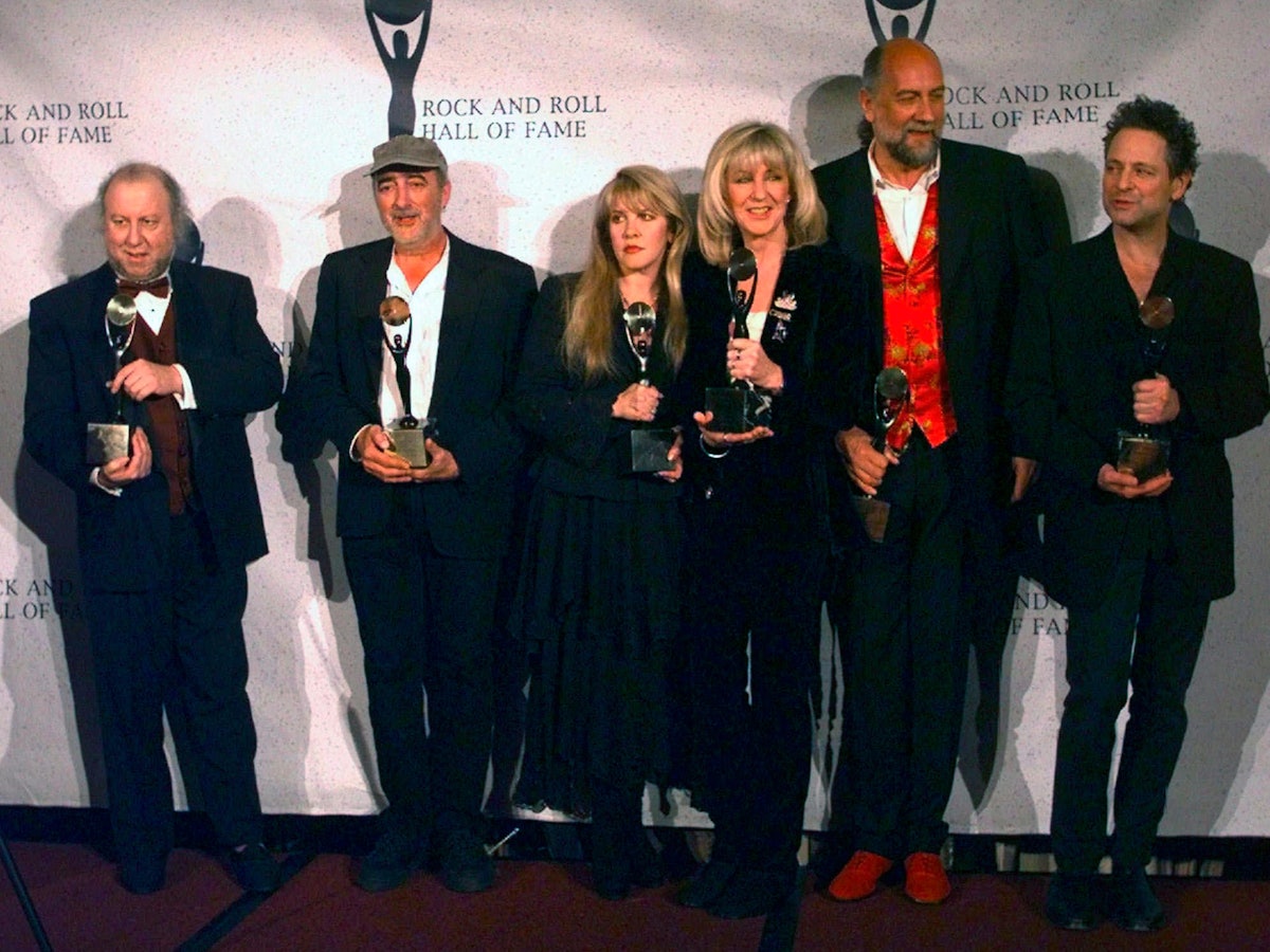 Fleetwood Mac posieren.