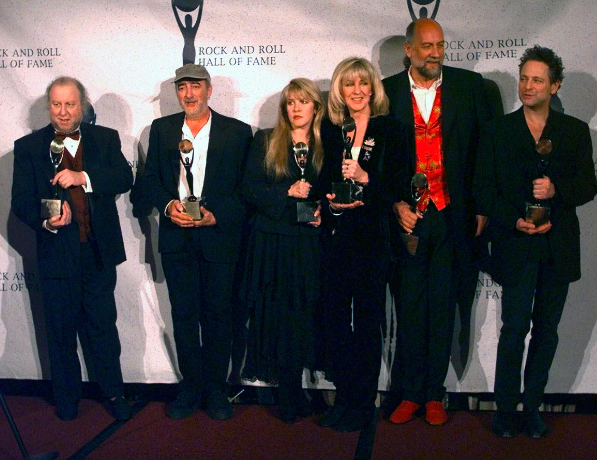 Fleetwood Mac posieren.