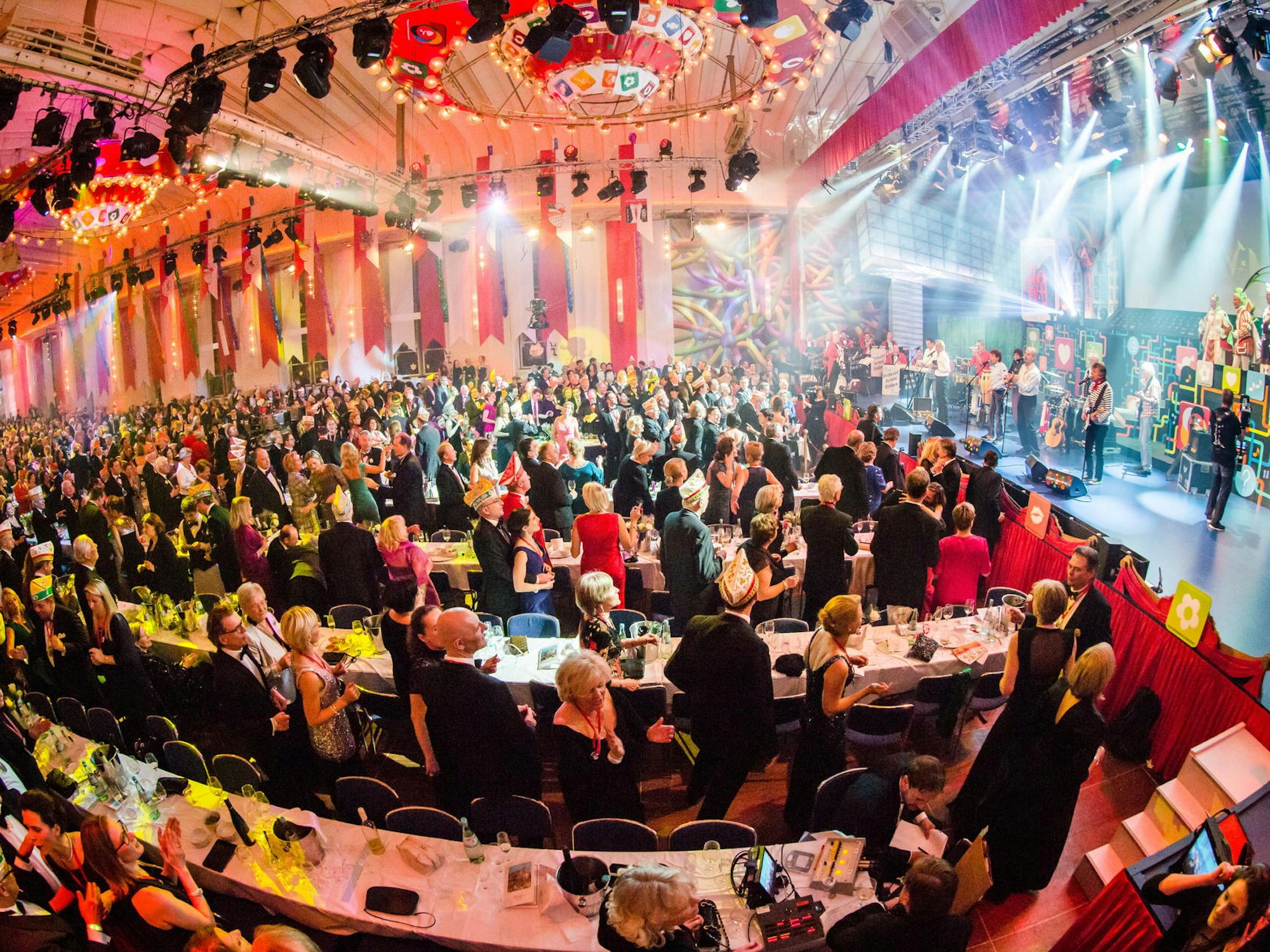 Innenansicht des Kölner Gürzenich