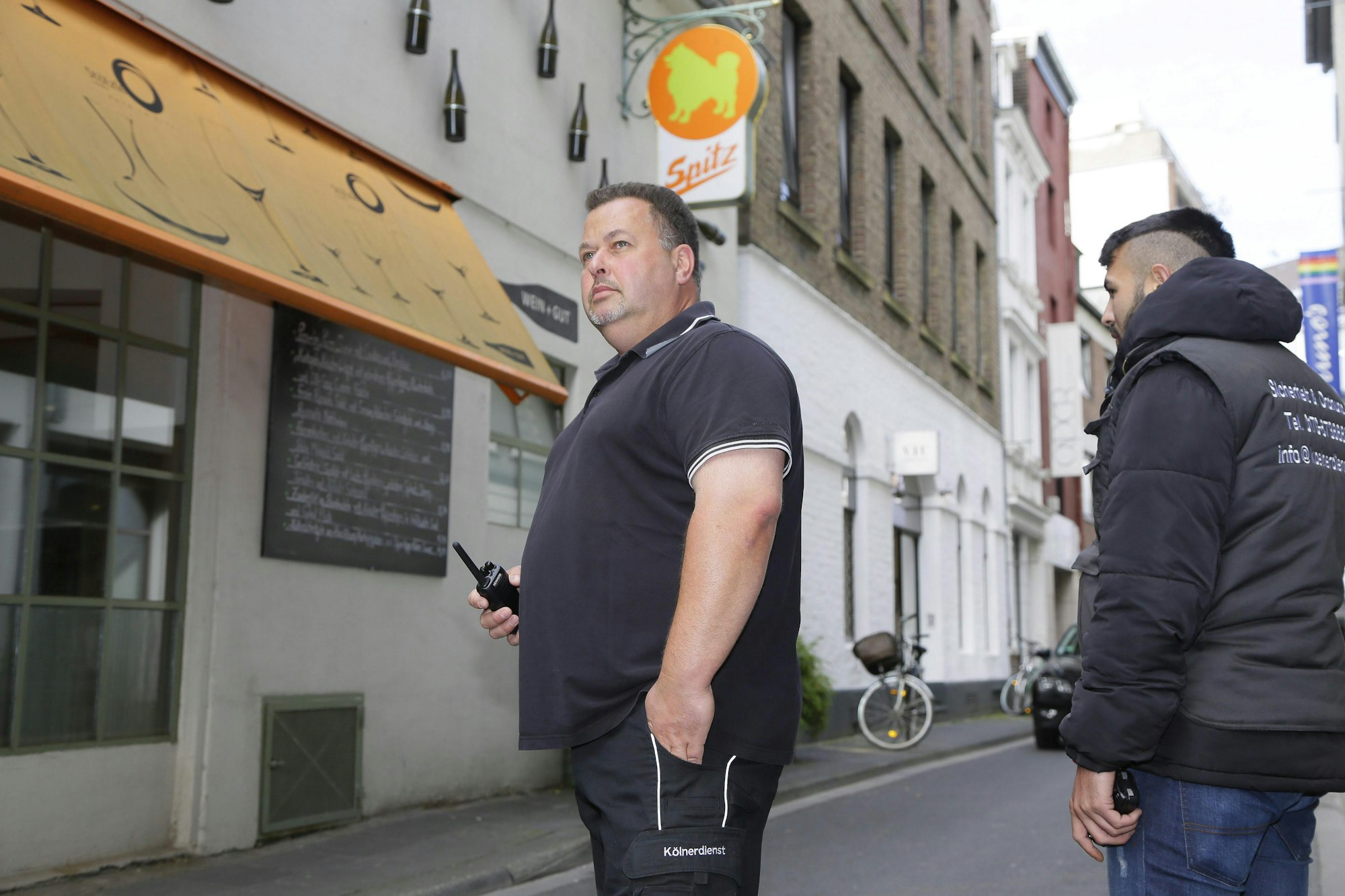 Security vorm Spitz