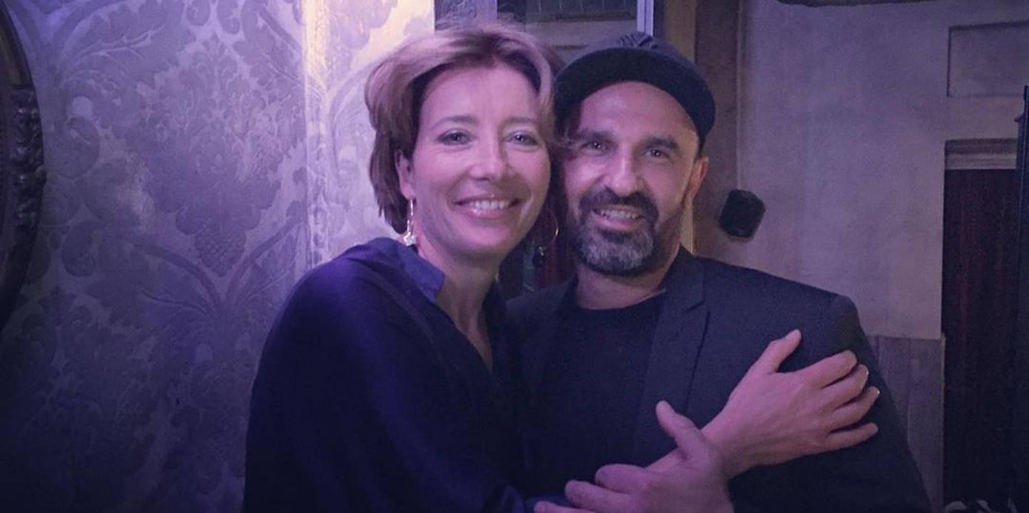Oscar-Preisträgerin Emma Thompson mit Salva